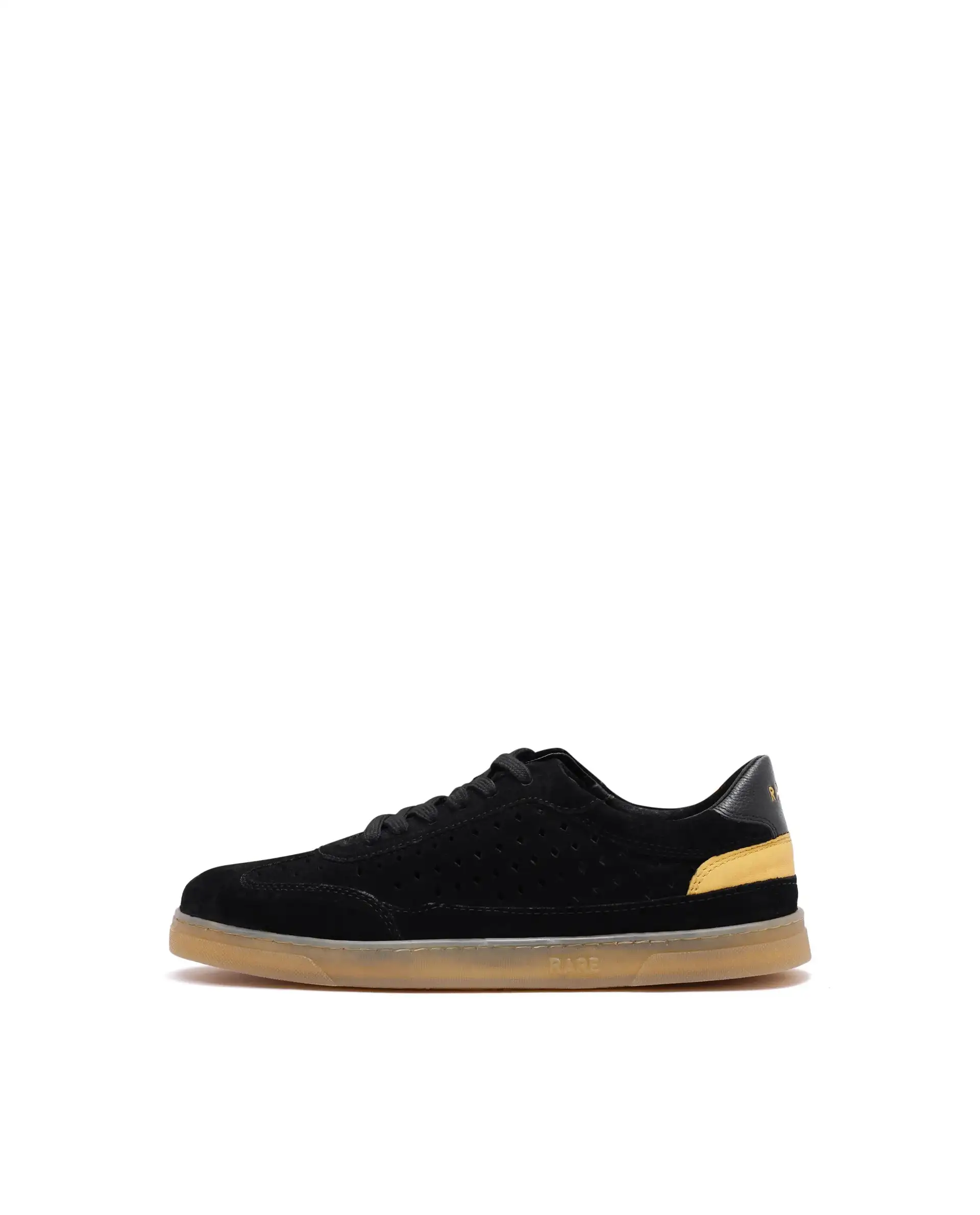 Rare Rabbit Men Norma Black Suede Lace-Up Closure Sneaker - Image 9
