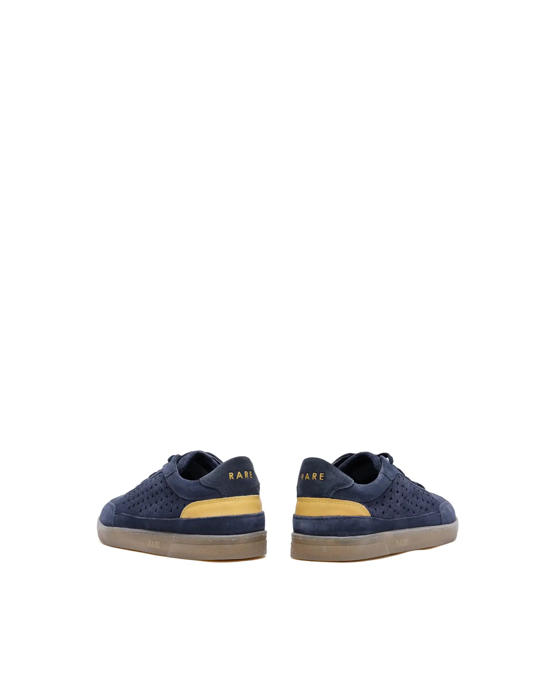 Rare Rabbit Men Norma Navy Suede Lace-Up Closure Sneaker - Image 5