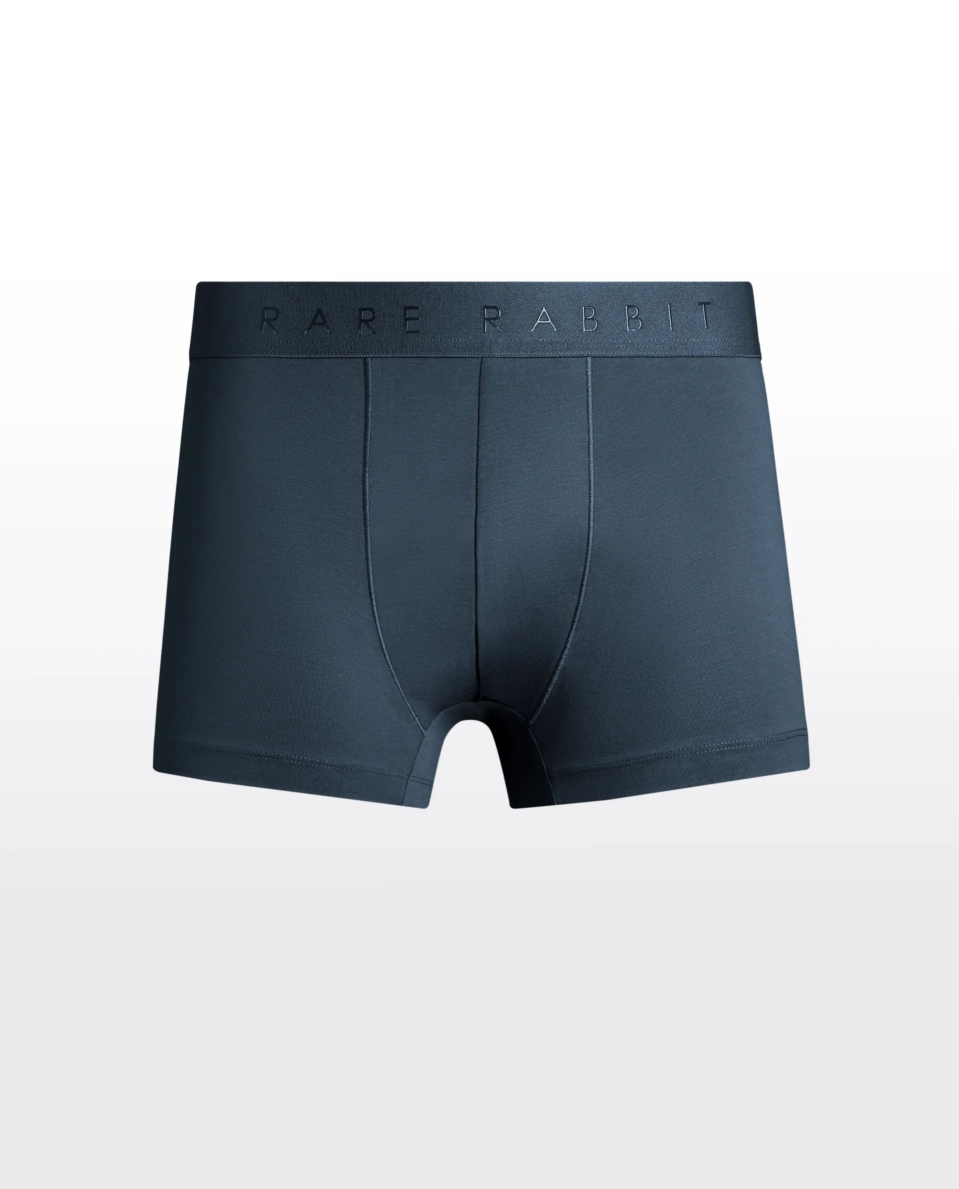 Rare Rabbit Men Now Olive/Prune/Teal Soft Cotton Stretch Trunks (Pack Of 3) - Image 7