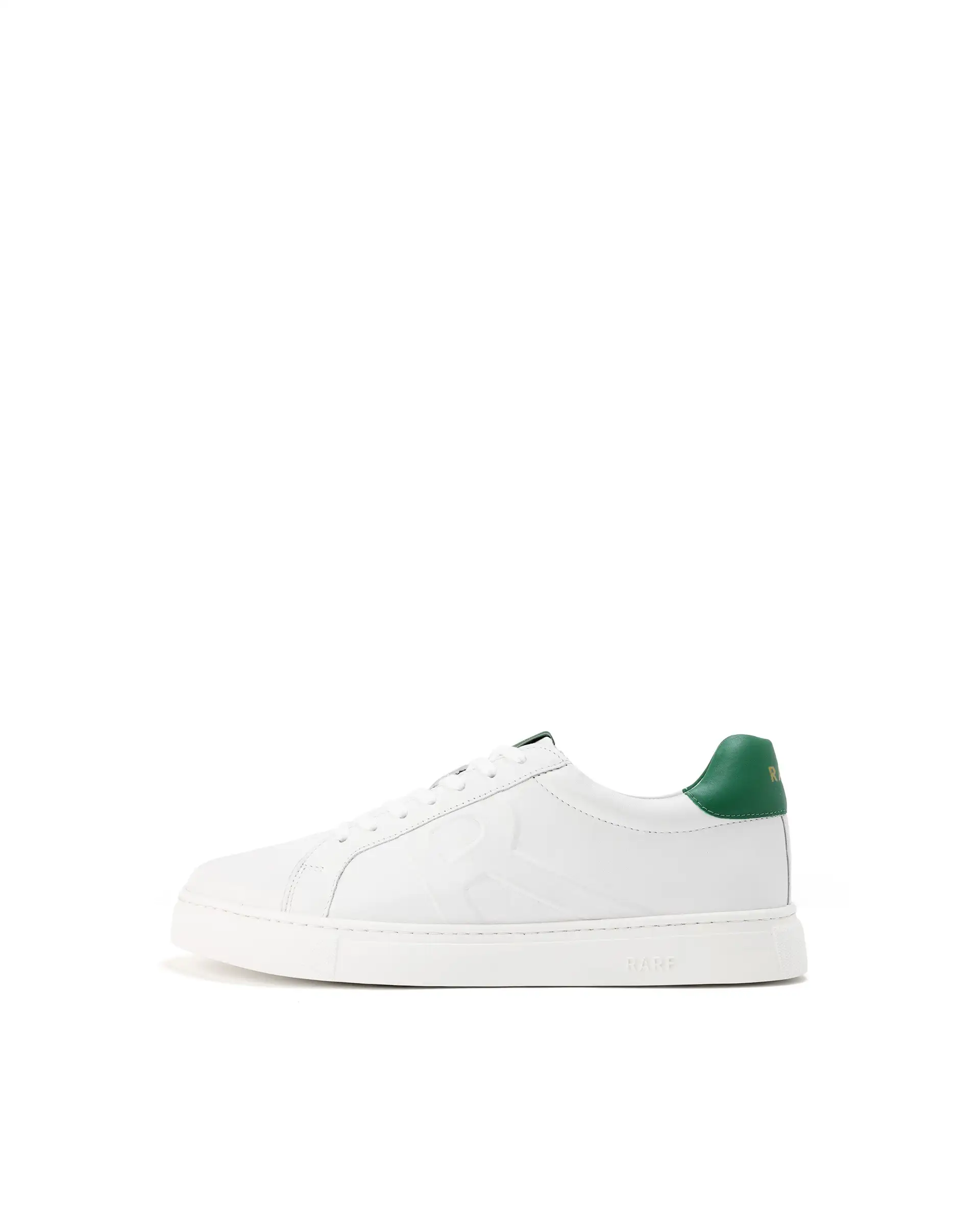 Rare Rabbit Men's Odessa Pro White Genuine Leather Low-Top Lace-Up Sneaker Shoes - Image 8