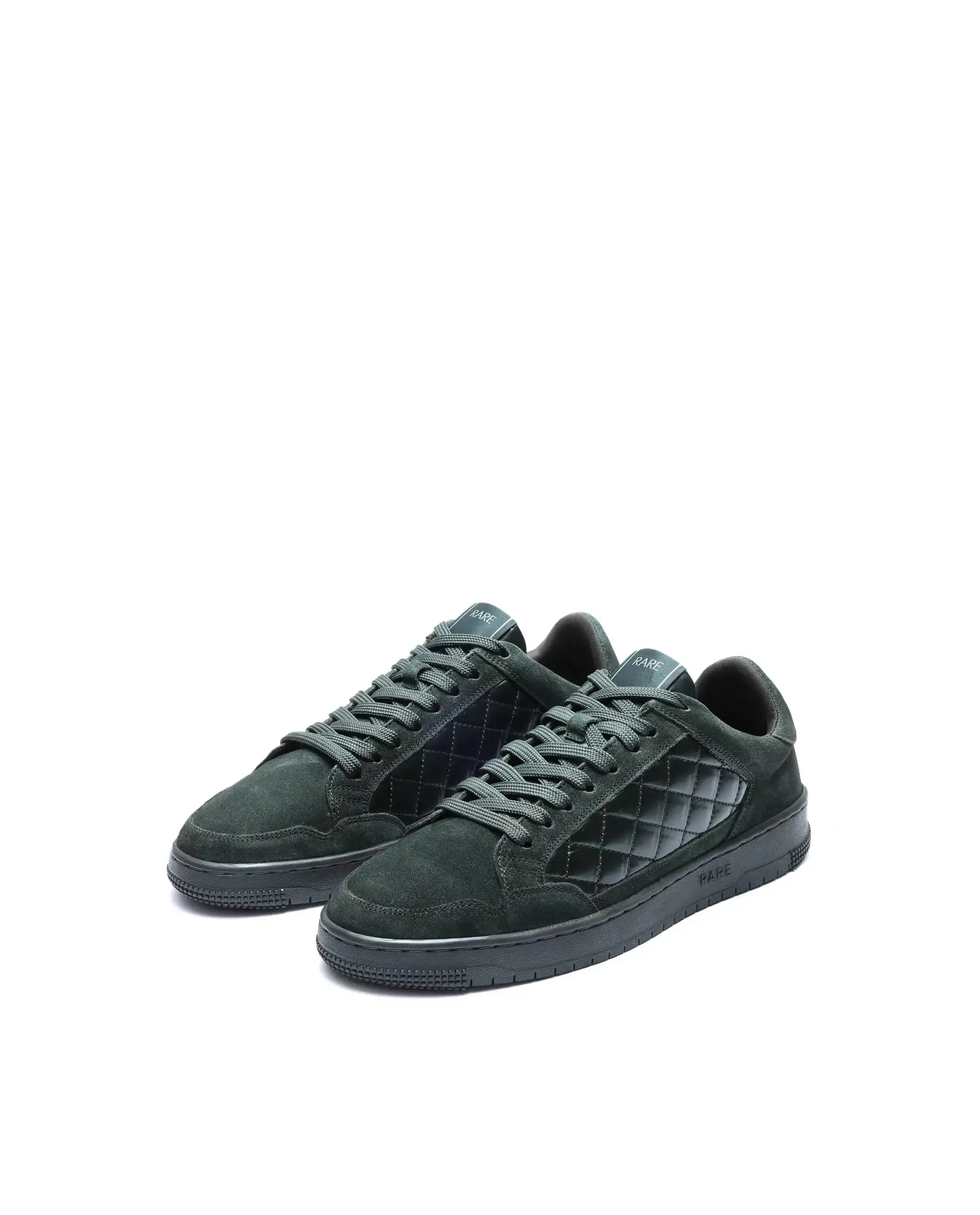 Rare Rabbit Men's Omega Olive Suede Lace-Up Closure Sneaker - Image 3