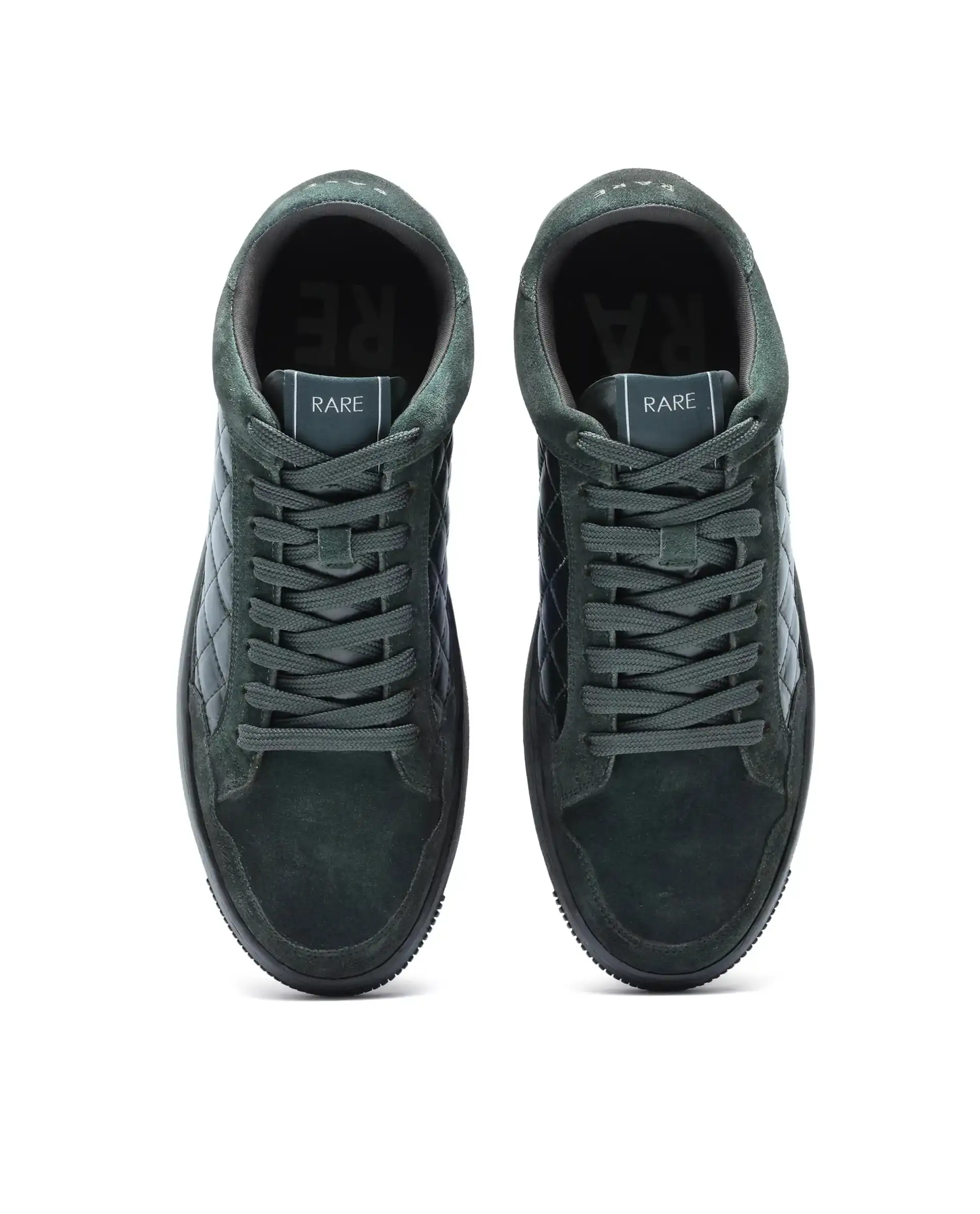 Rare Rabbit Men's Omega Olive Suede Lace-Up Closure Sneaker - Image 4