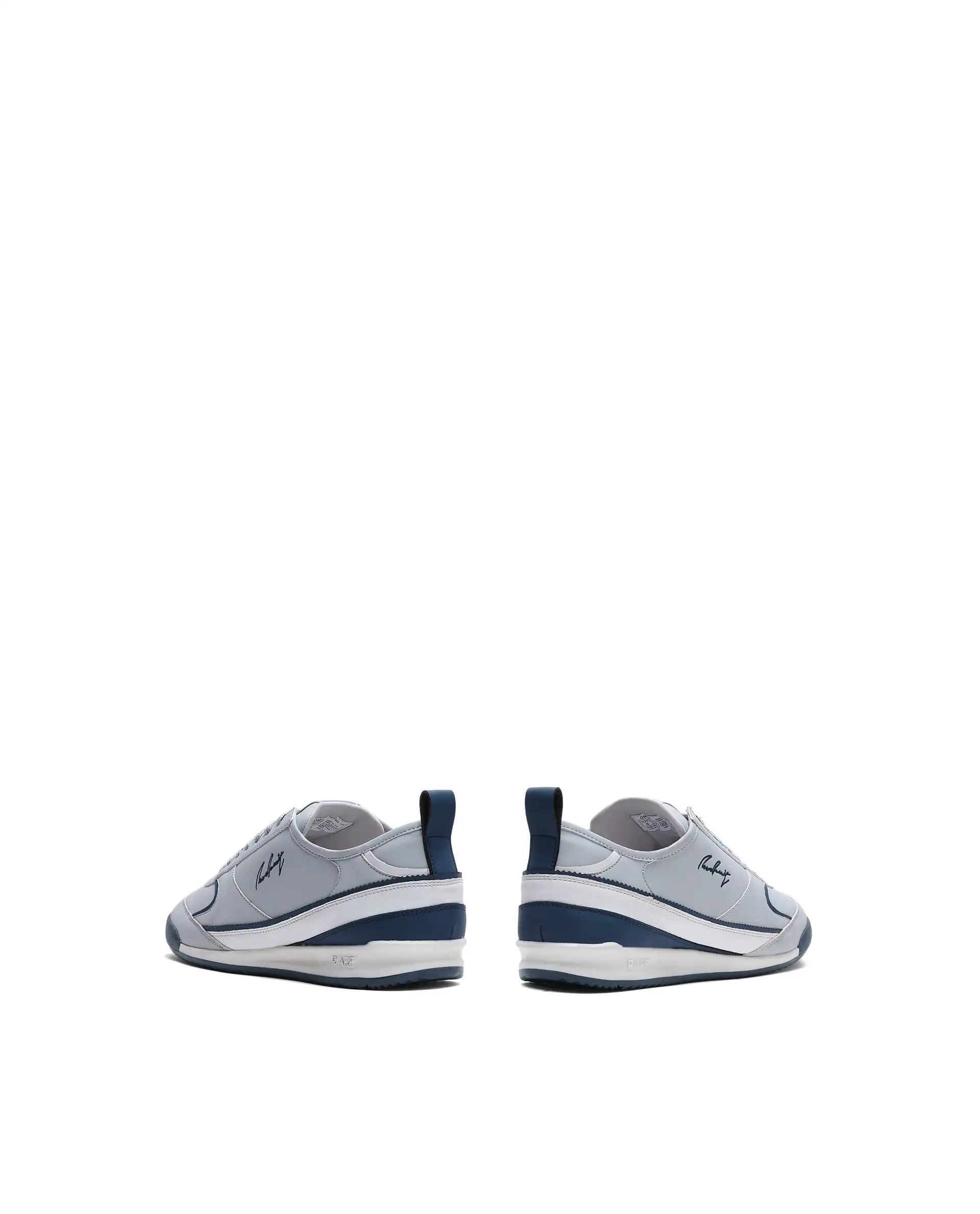 Rare Rabbit Men's Omex Light Grey Micro Fiber Sneaker - Image 2