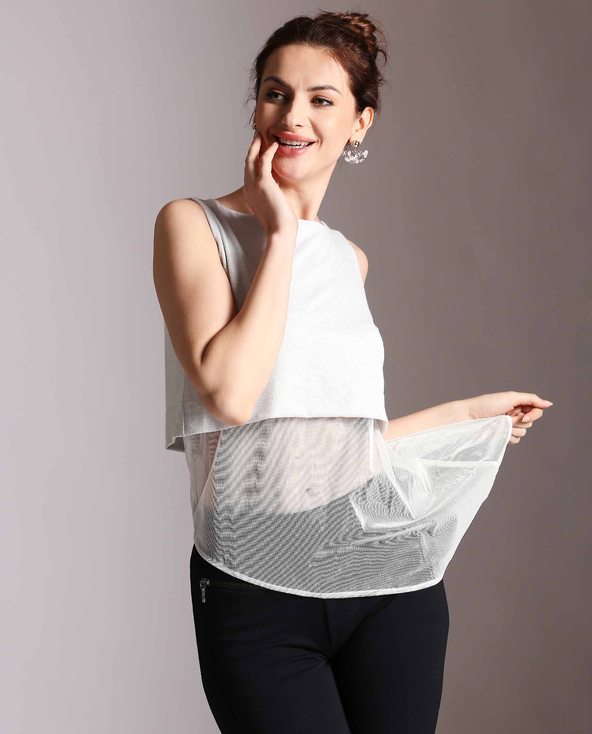Rareism Women's Orion White Top
