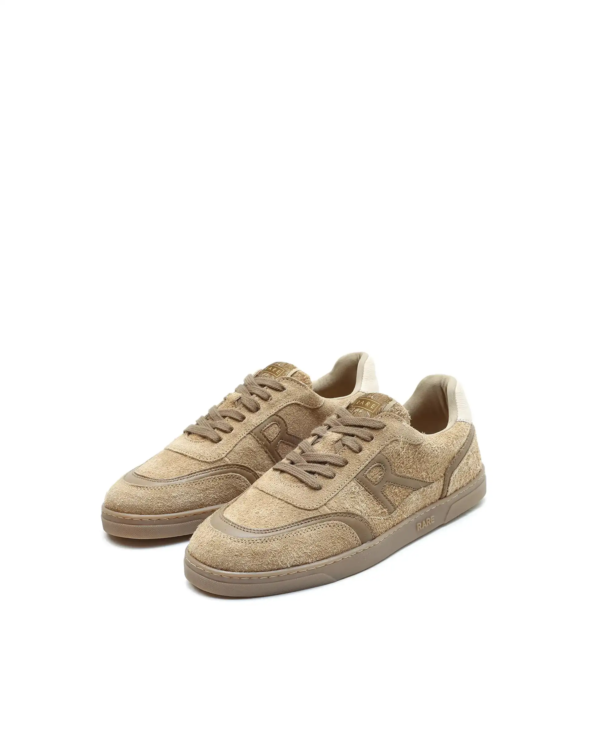 Rare Rabbit Men Orla Beige Lace-Up Closure Suede Sneaker - Image 3