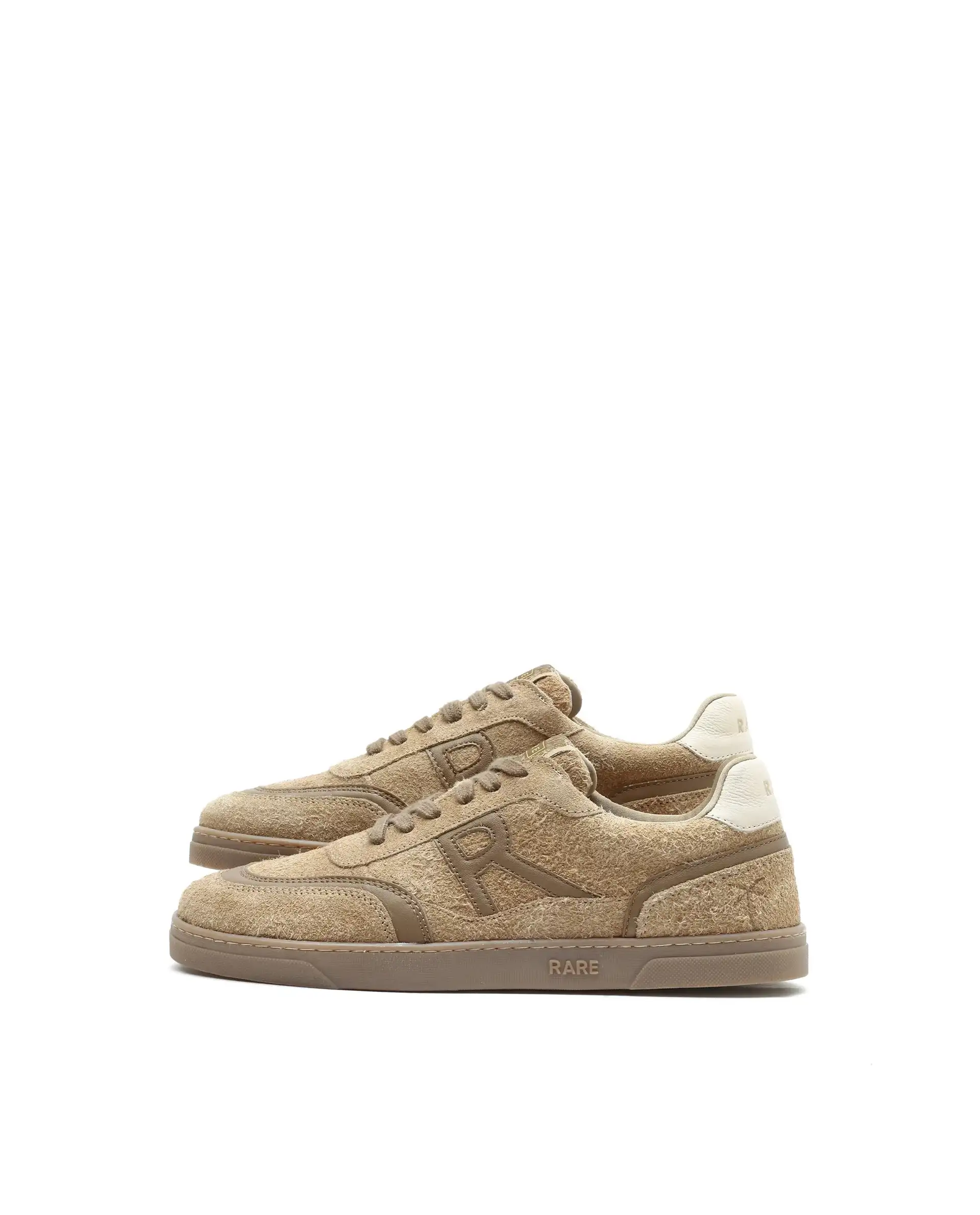 Rare Rabbit Men Orla Beige Lace-Up Closure Suede Sneaker - Image 5