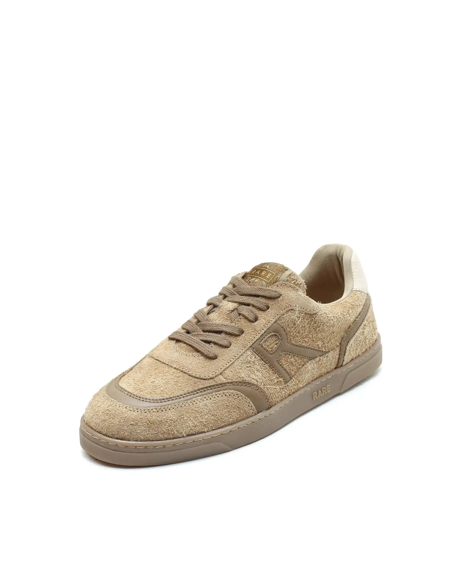 Rare Rabbit Men Orla Beige Lace-Up Closure Suede Sneaker - Image 6