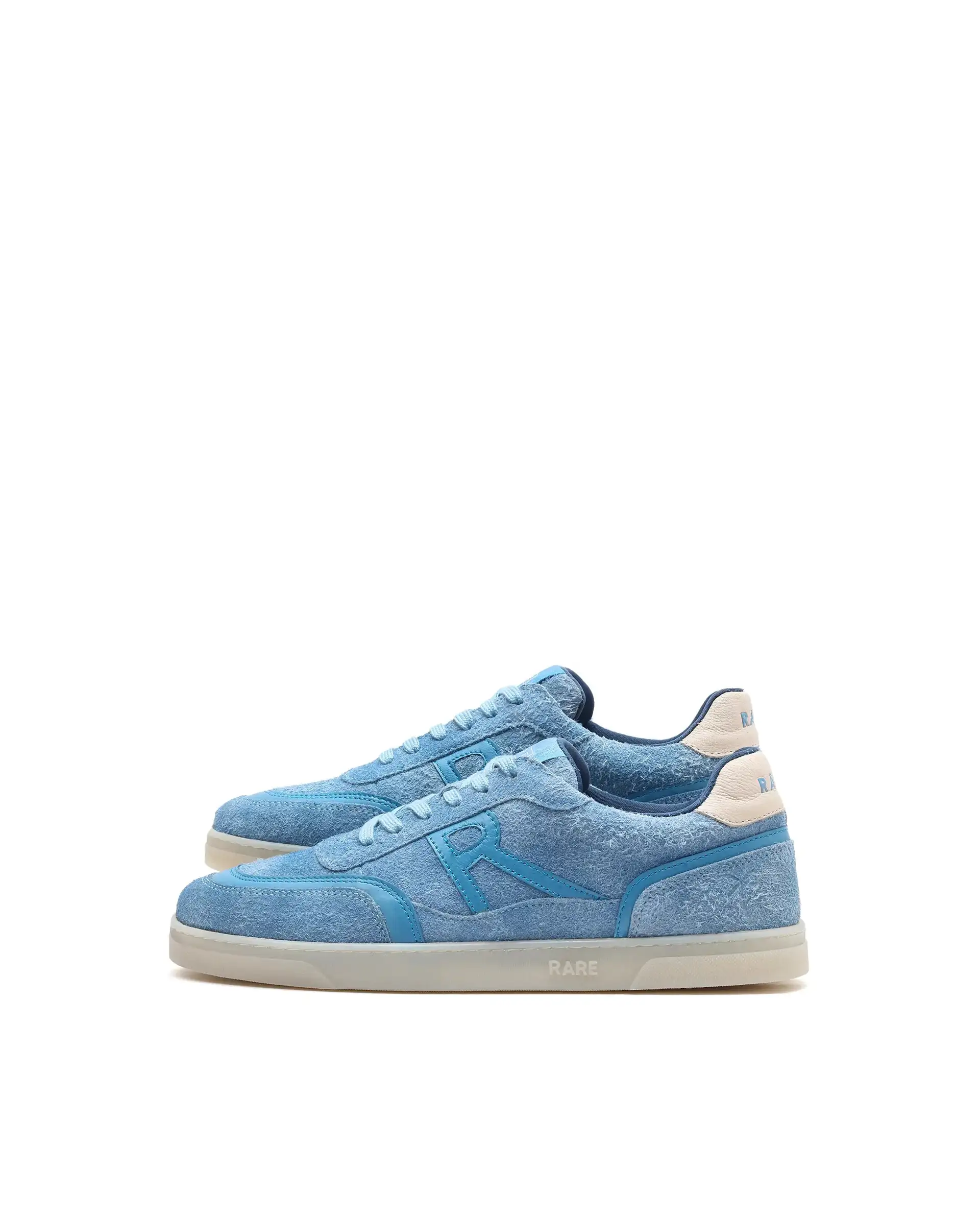 Rare Rabbit Men Orla Blue Lace-Up Closure Suede Sneaker - Image 6