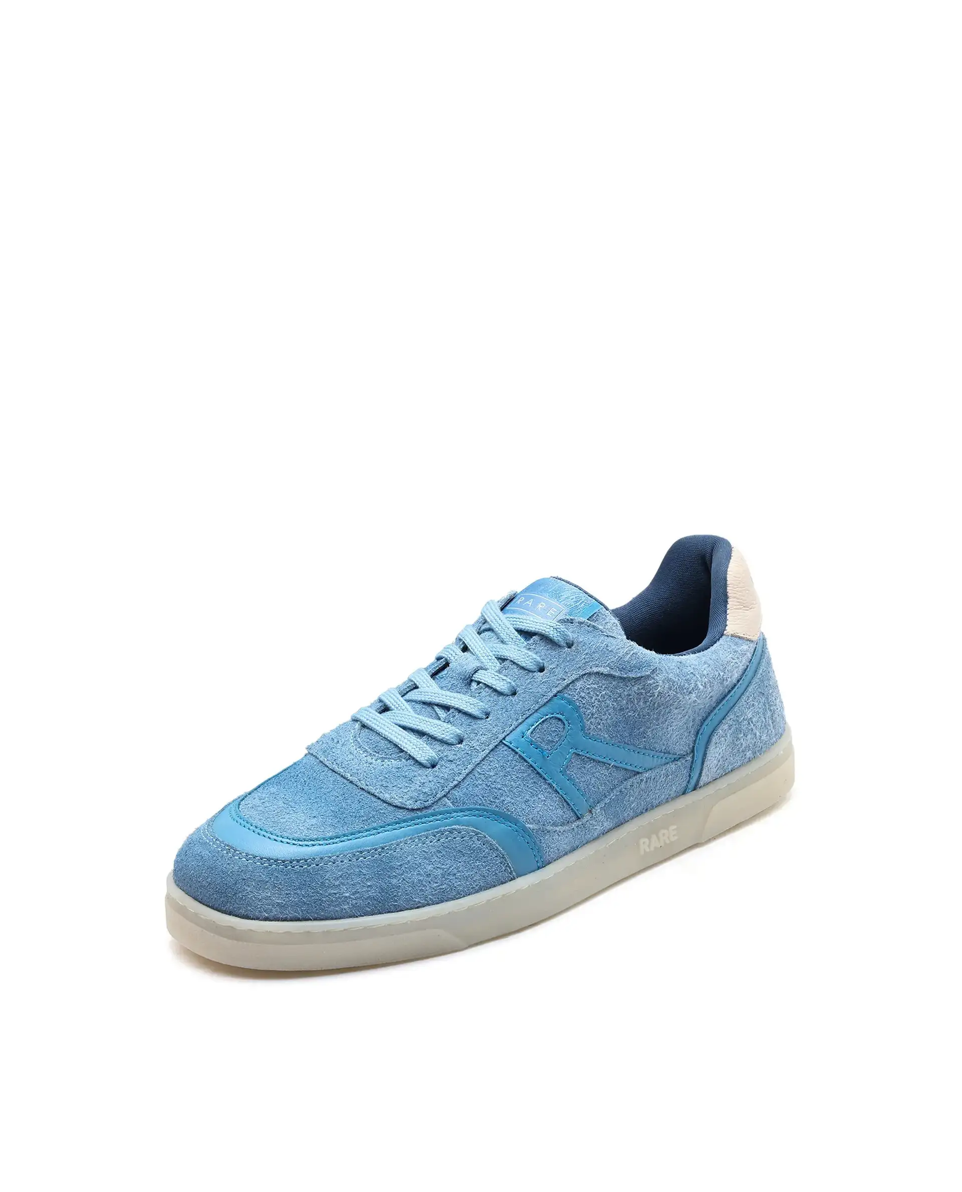 Rare Rabbit Men Orla Blue Lace-Up Closure Suede Sneaker - Image 7