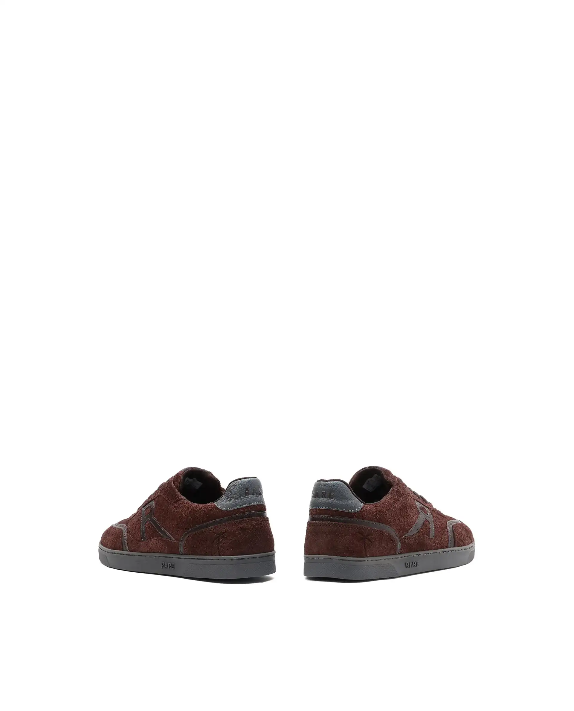 Rare Rabbit Men Orla Burgundy Lace-Up Closure Suede Sneaker - Image 7