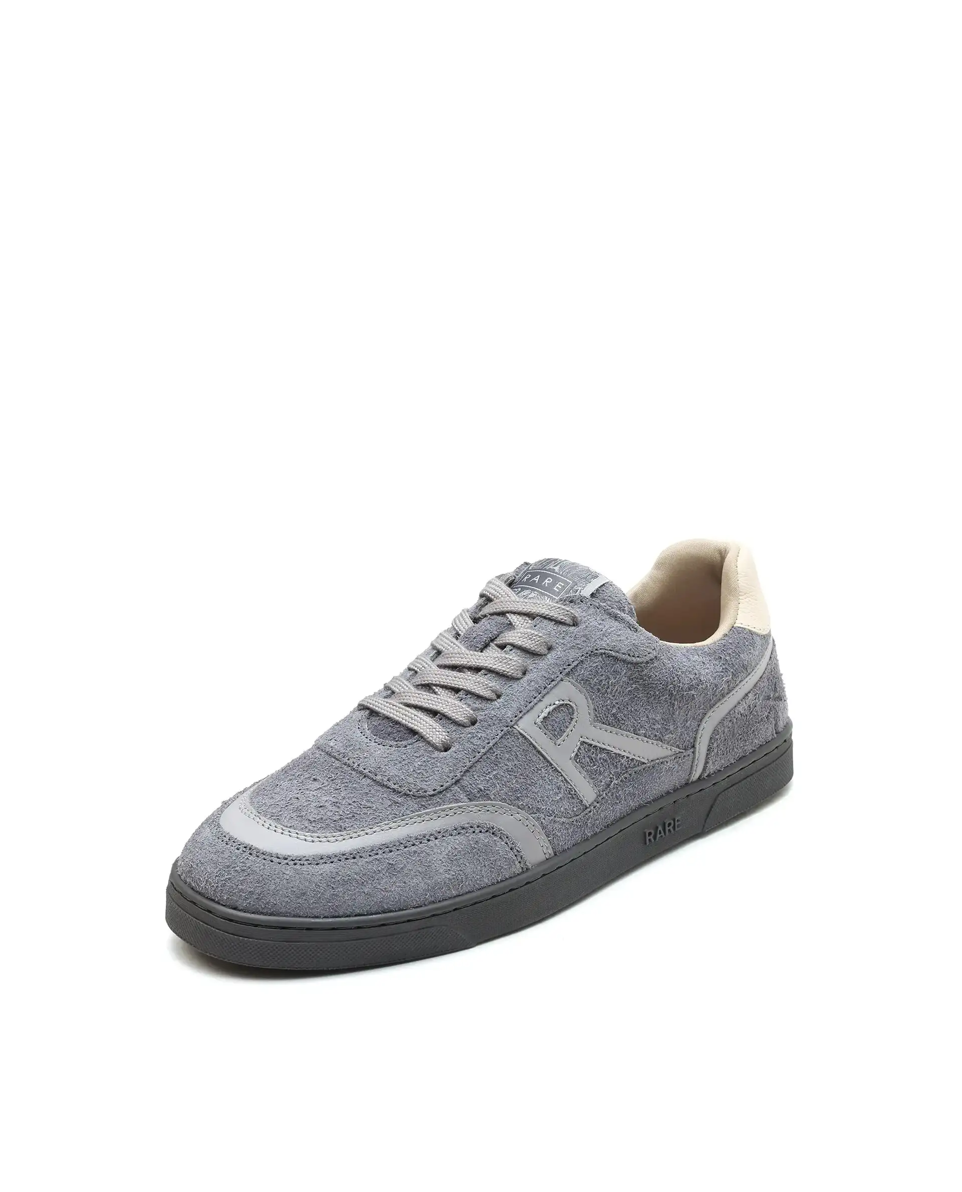 Rare Rabbit Men Orla Grey Lace-Up Closure Suede Sneaker - Image 5