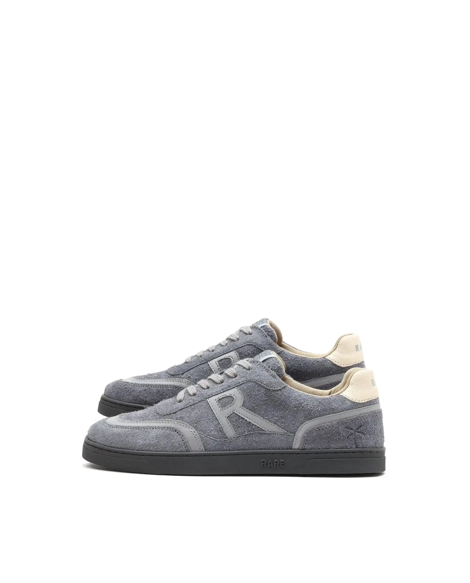 Rare Rabbit Men Orla Grey Lace-Up Closure Suede Sneaker - Image 7