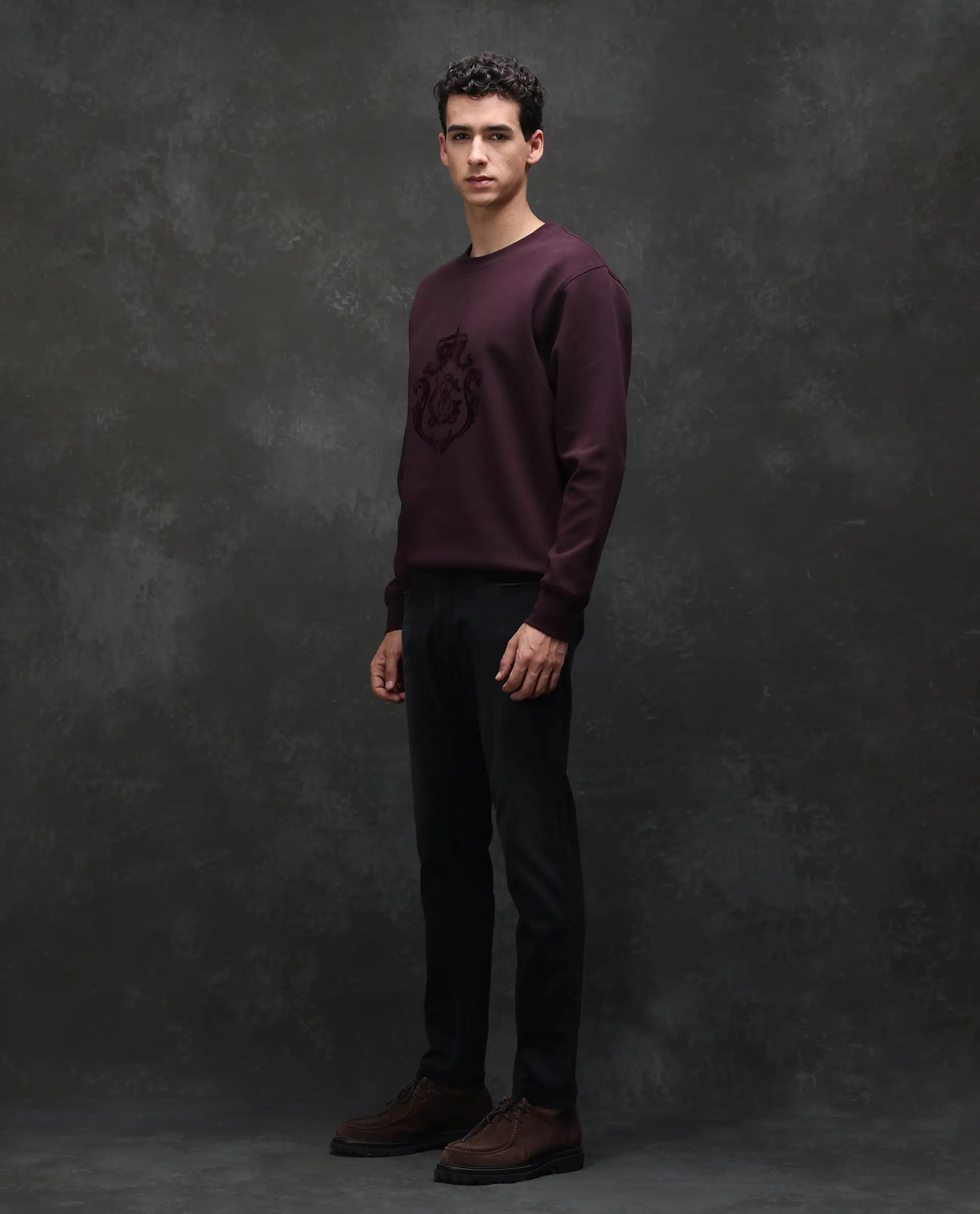 Rare Rabbit Men's Orleans Black Cotton Plain Hawk Slim Fit Jeans - Image 5