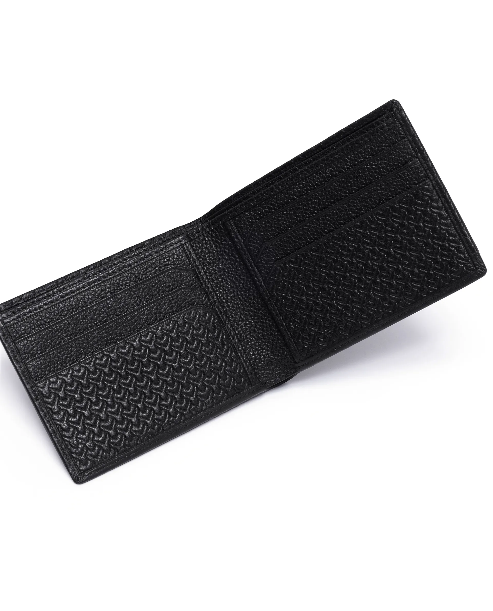 Rare Rabbit Men Orvis Black Leather Wallet - Image 3