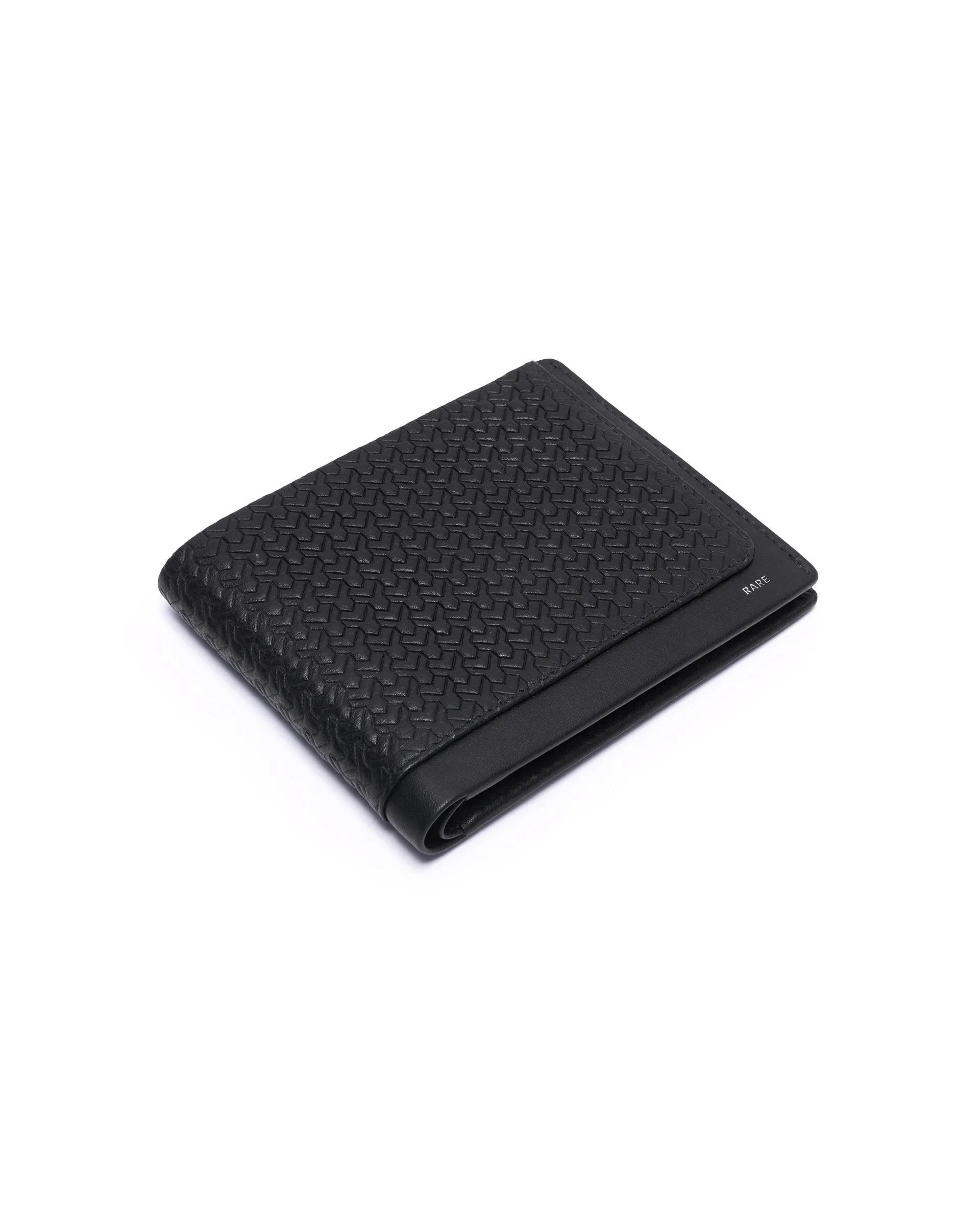 Rare Rabbit Men Orvis Black Leather Wallet - Image 4