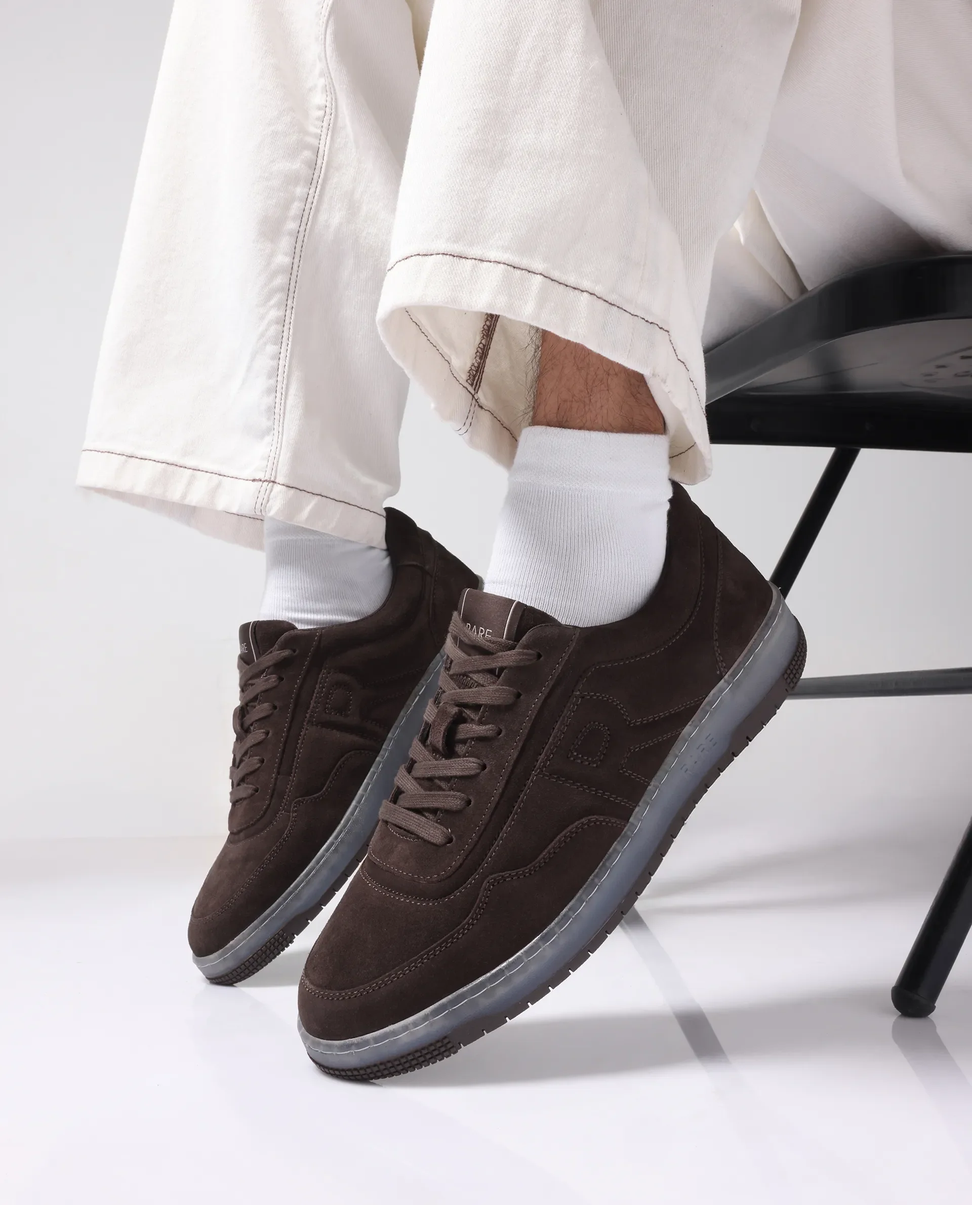 Rare Rabbit Men Oslo Brown Lace-Up Closure Sneaker - Image 2