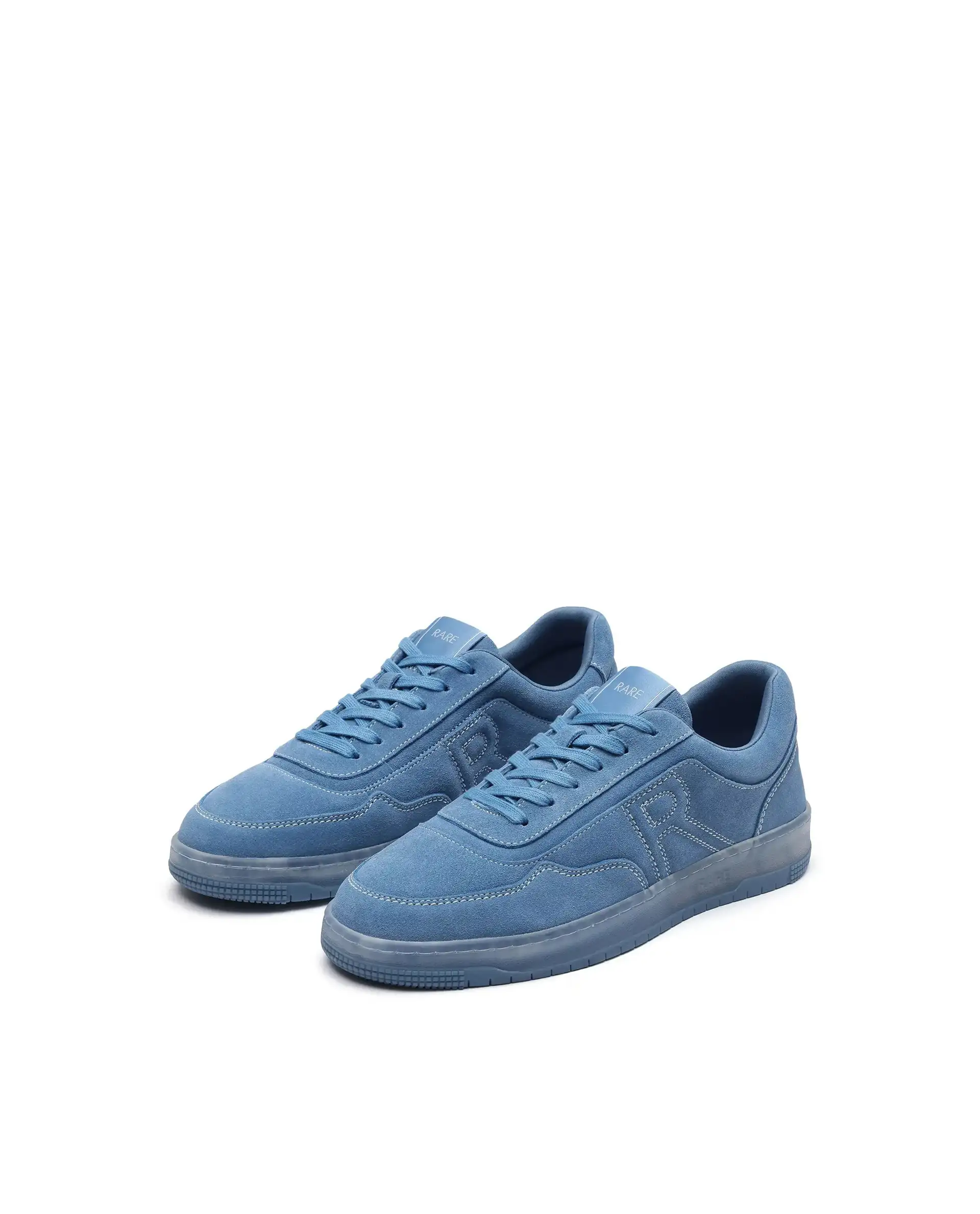 Rare Rabbit Men Oslo Blue Lace-Up Closure Sneaker - Image 3