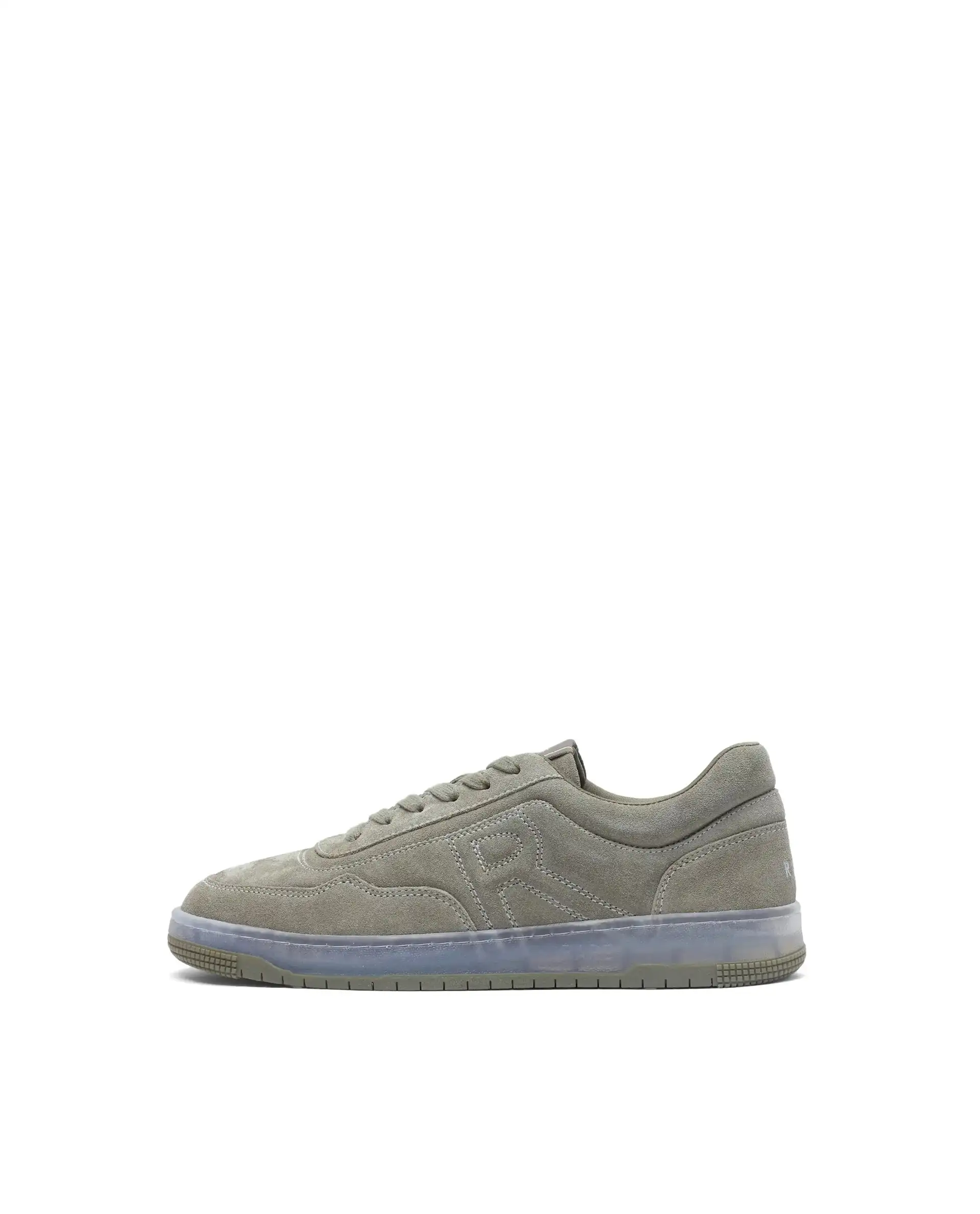 Rare Rabbit Men Oslo Olive Lace-Up Closure Sneaker