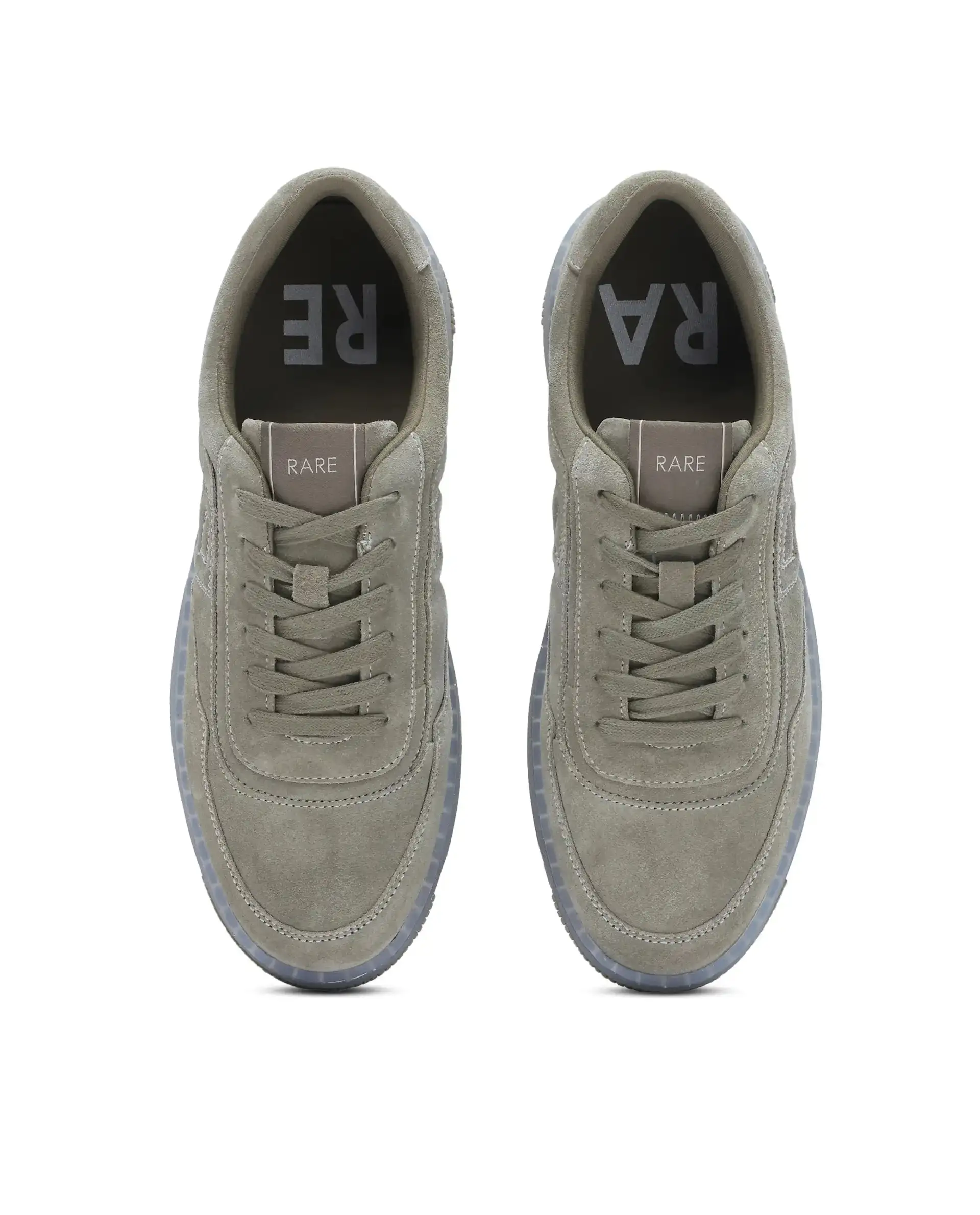 Rare Rabbit Men Oslo Olive Lace-Up Closure Sneaker - Image 4