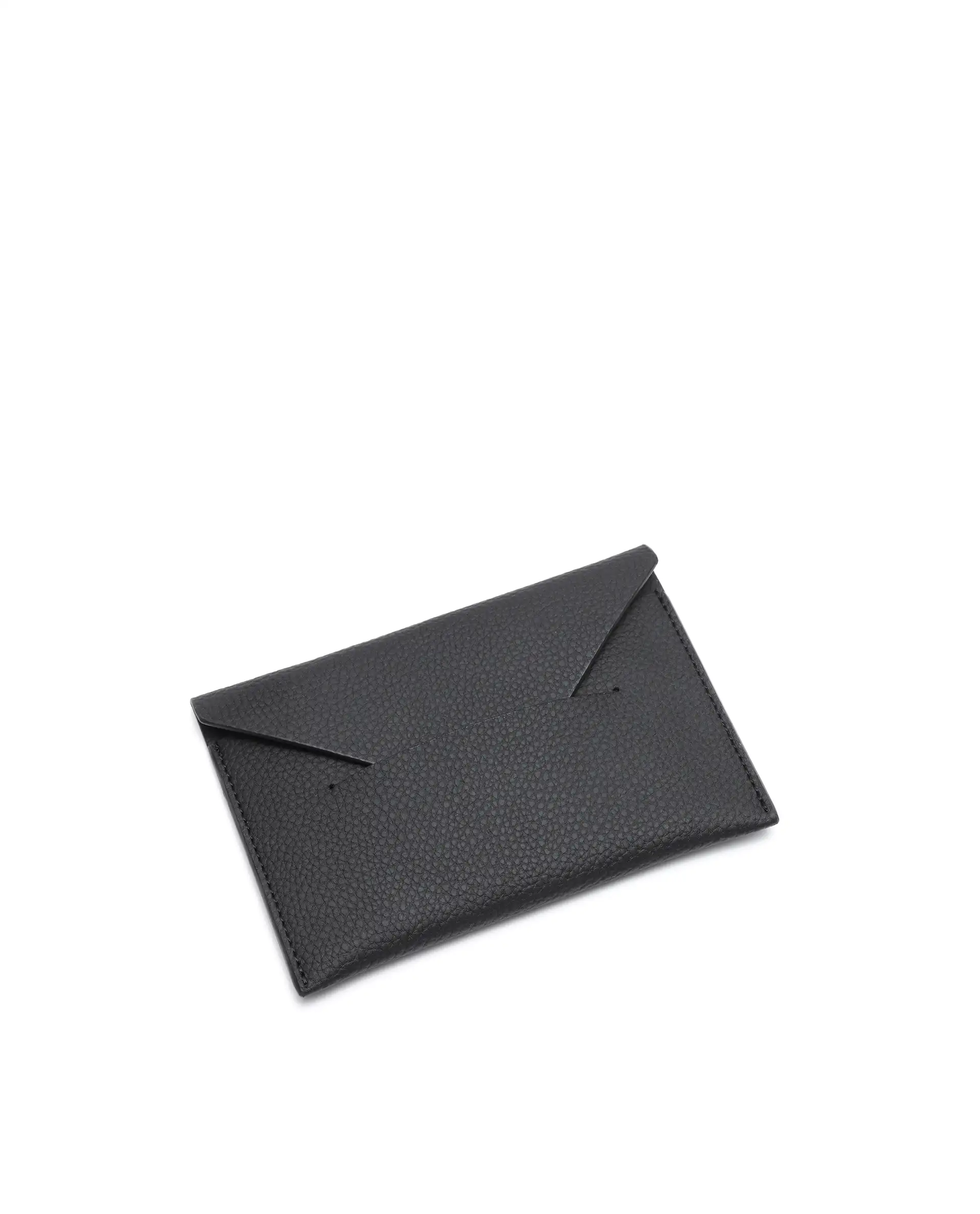 Rare Rabbit Men's Paspo Black Leather Passport Holder - Image 2