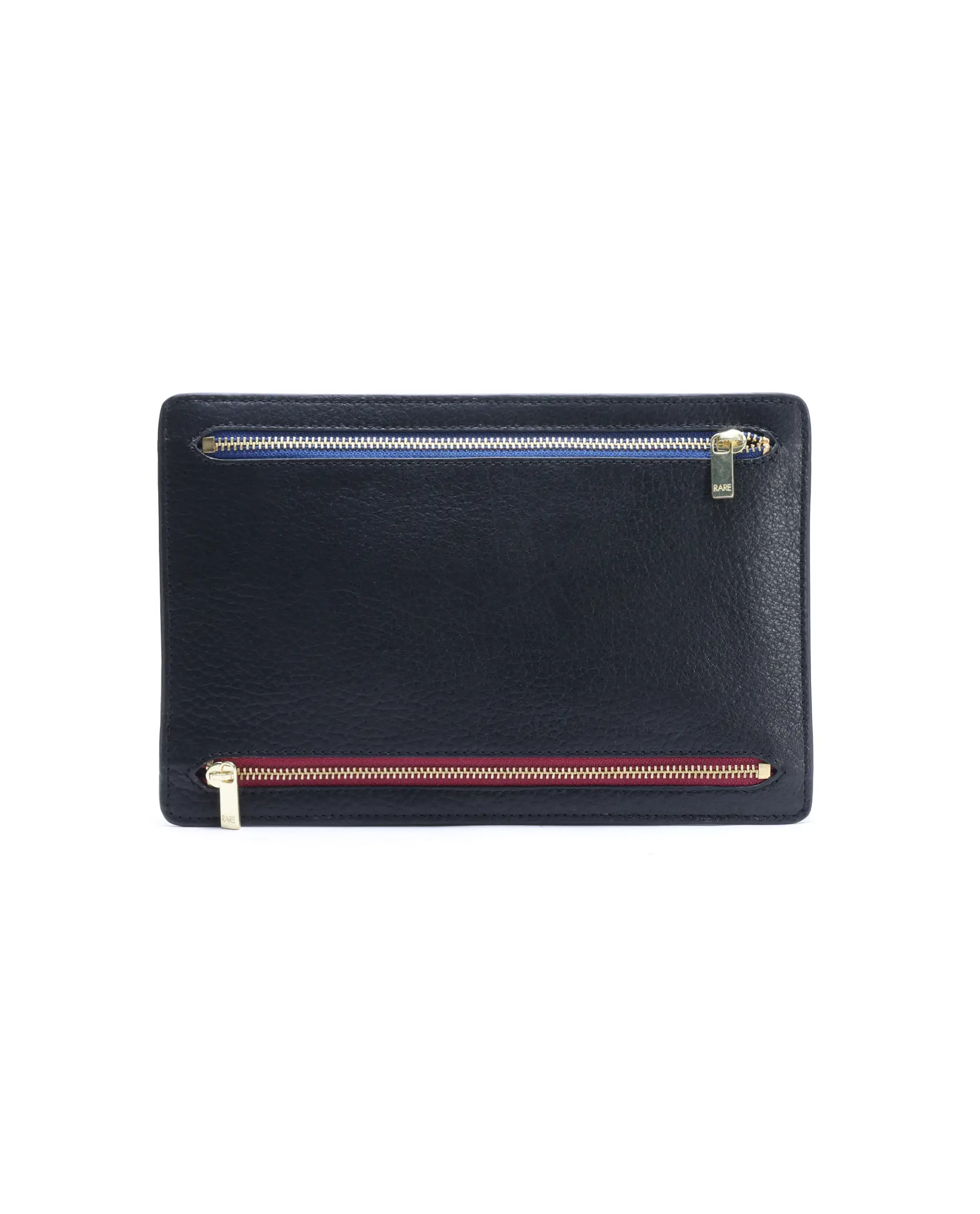 Rare Rabbit Men's Paspow Black Leather Passport Holder - Image 7