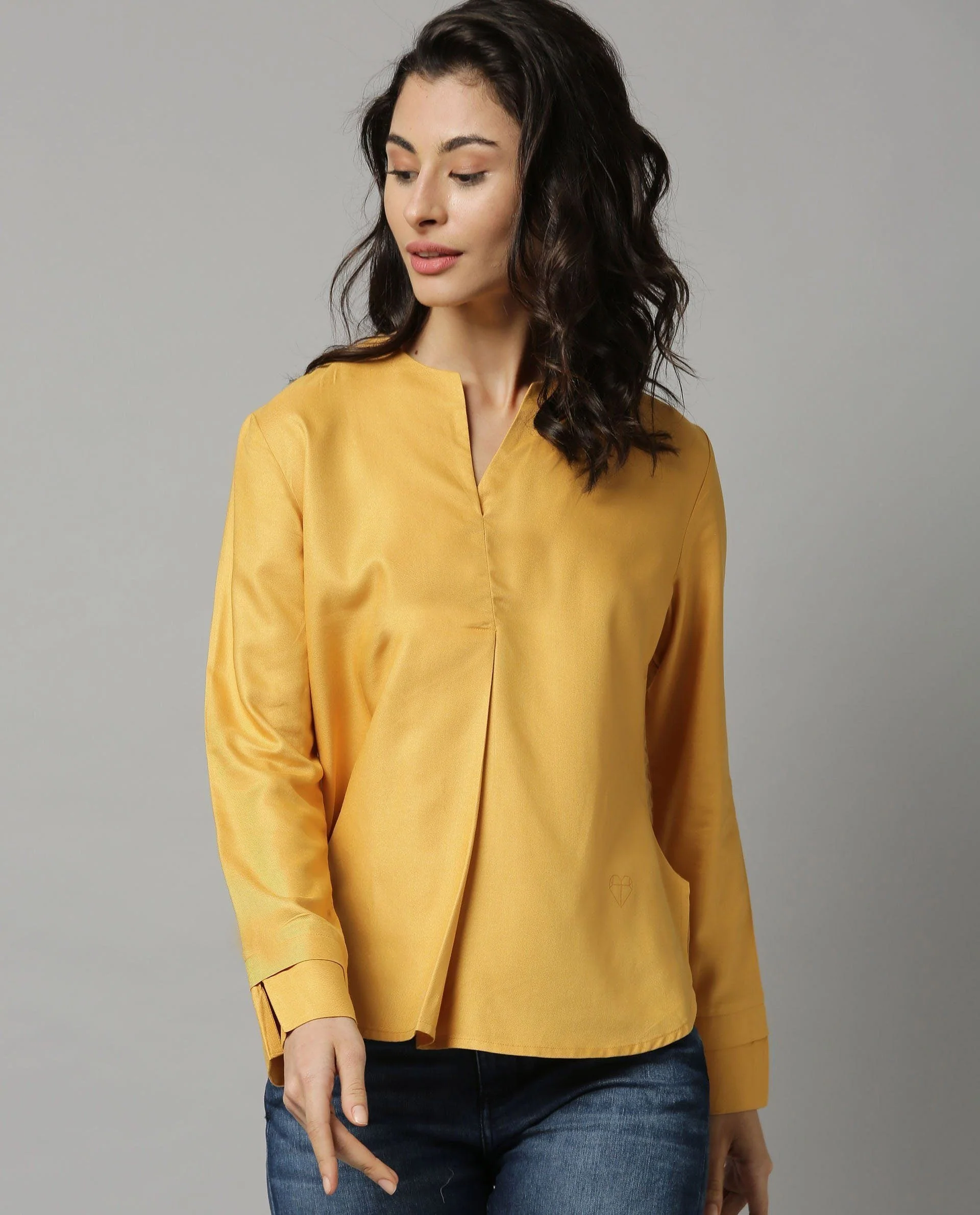 Rareism Women's Paul-Rz Yellow Top - Image 2