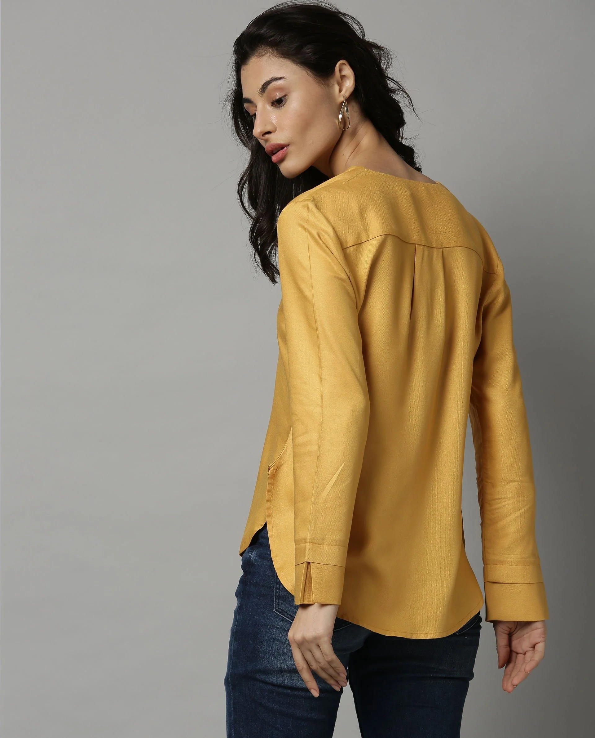 Rareism Women's Paul-Rz Yellow Top - Image 6