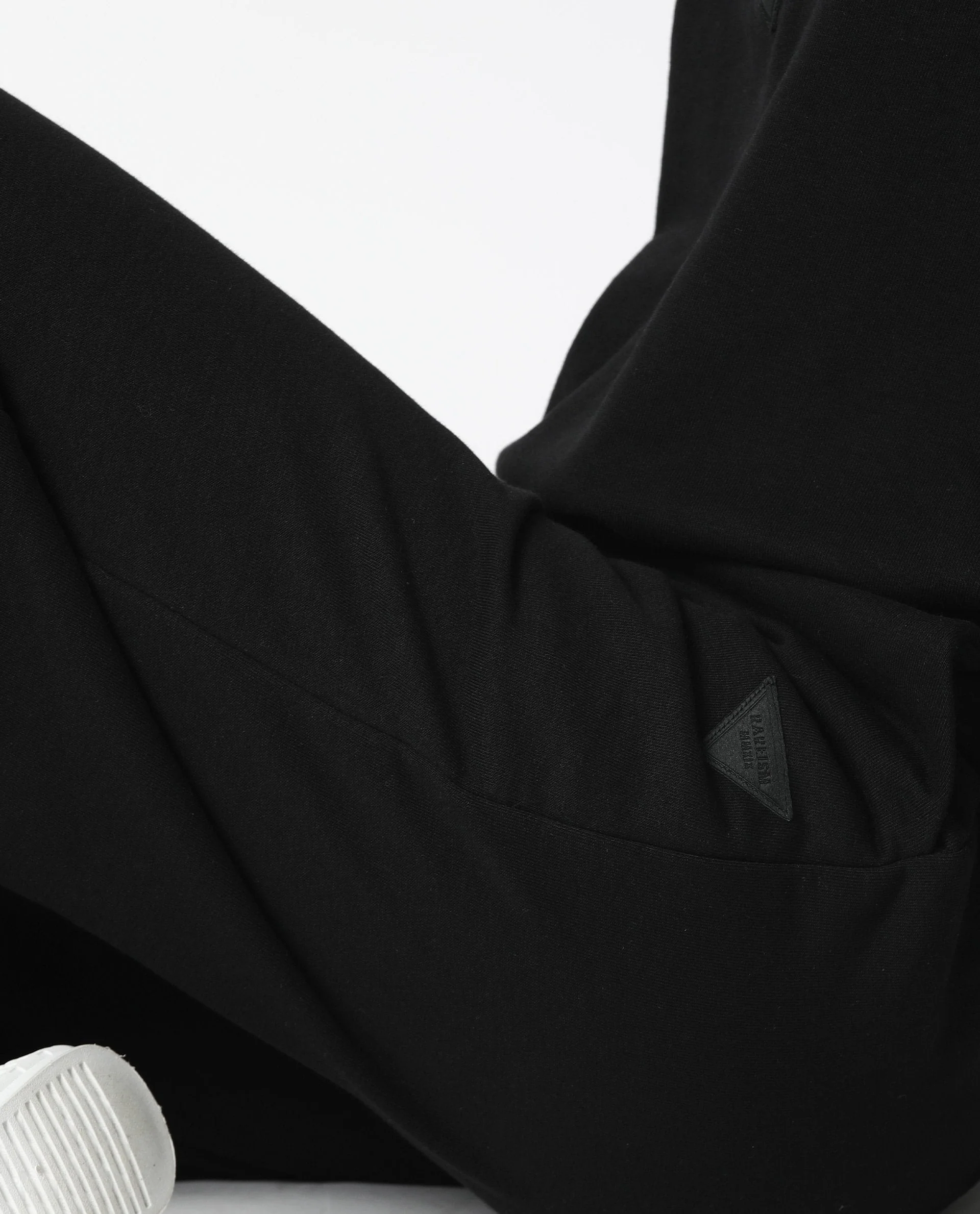 Rareism Women's Plain Trackpant Polyester Blend Plain Ankle Length Relaxed Fit Track Pant - Image 7