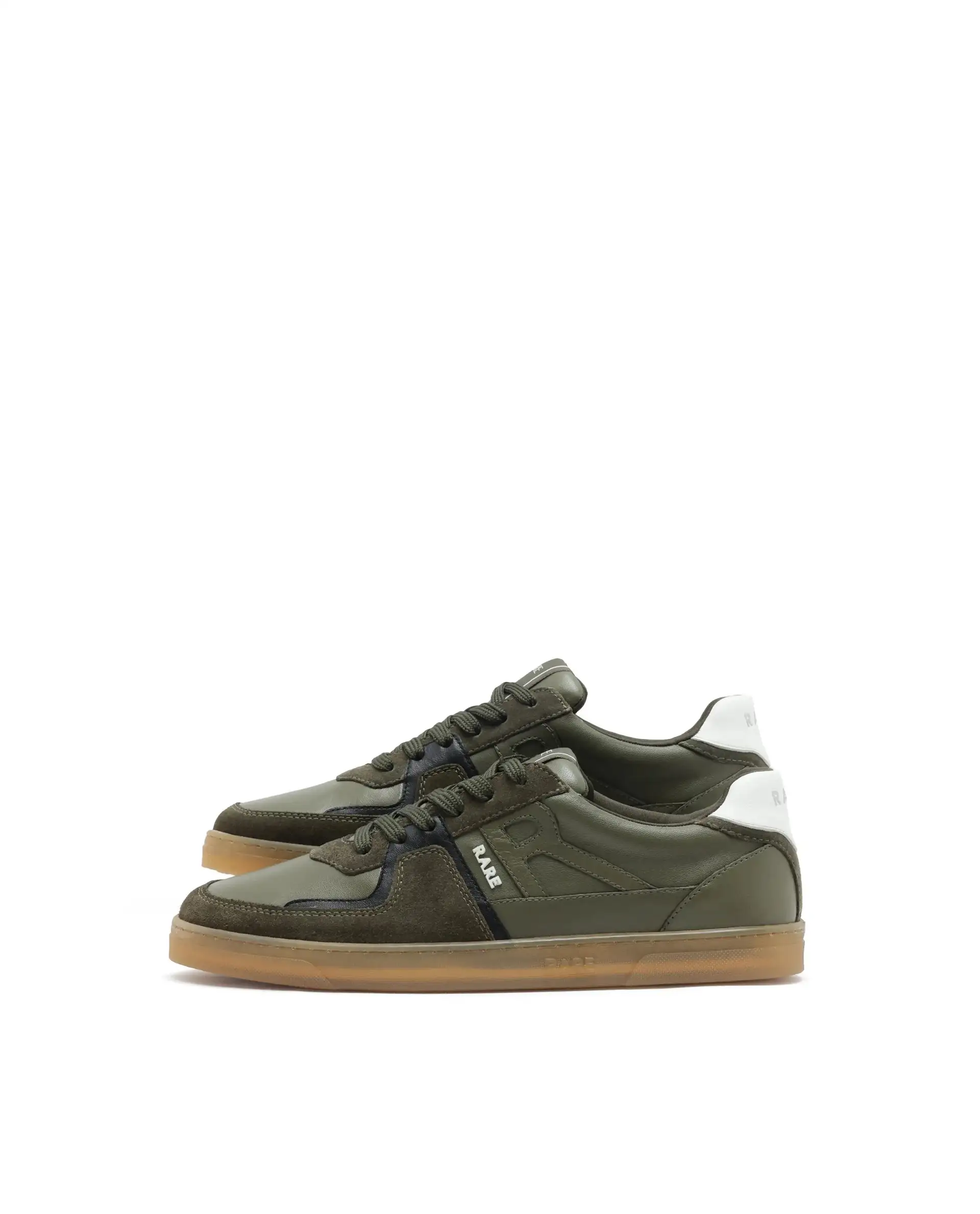 Rare Rabbit Men Pegasus Olive Lace-Up Shoes - Image 8