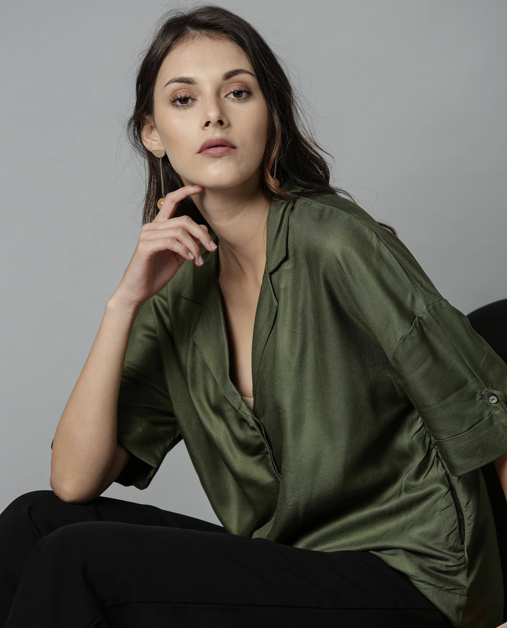 Rareism Women's Percy Green Top - Image 4