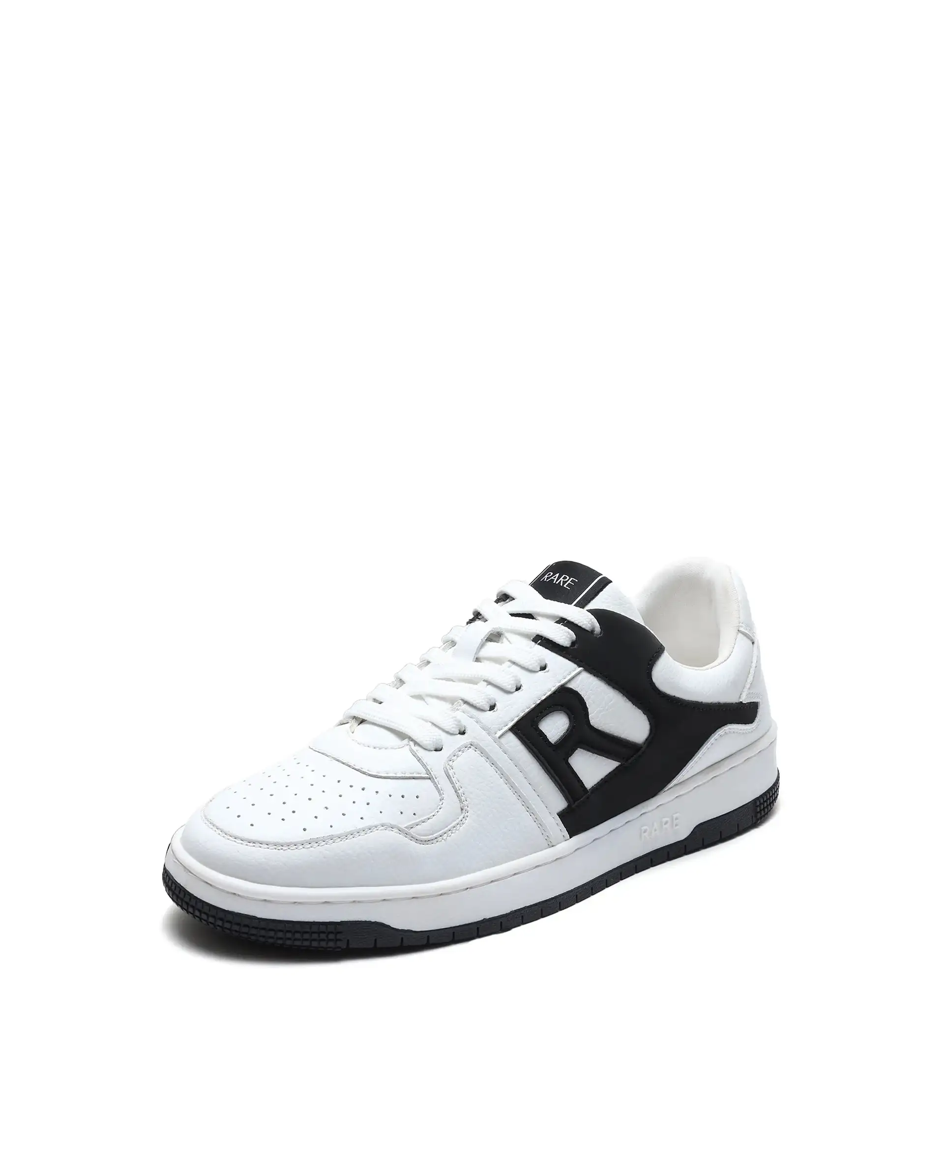 Rare Rabbit Men's Phantom Black Micro Fiber Navy Causal Sneaker - Image 6