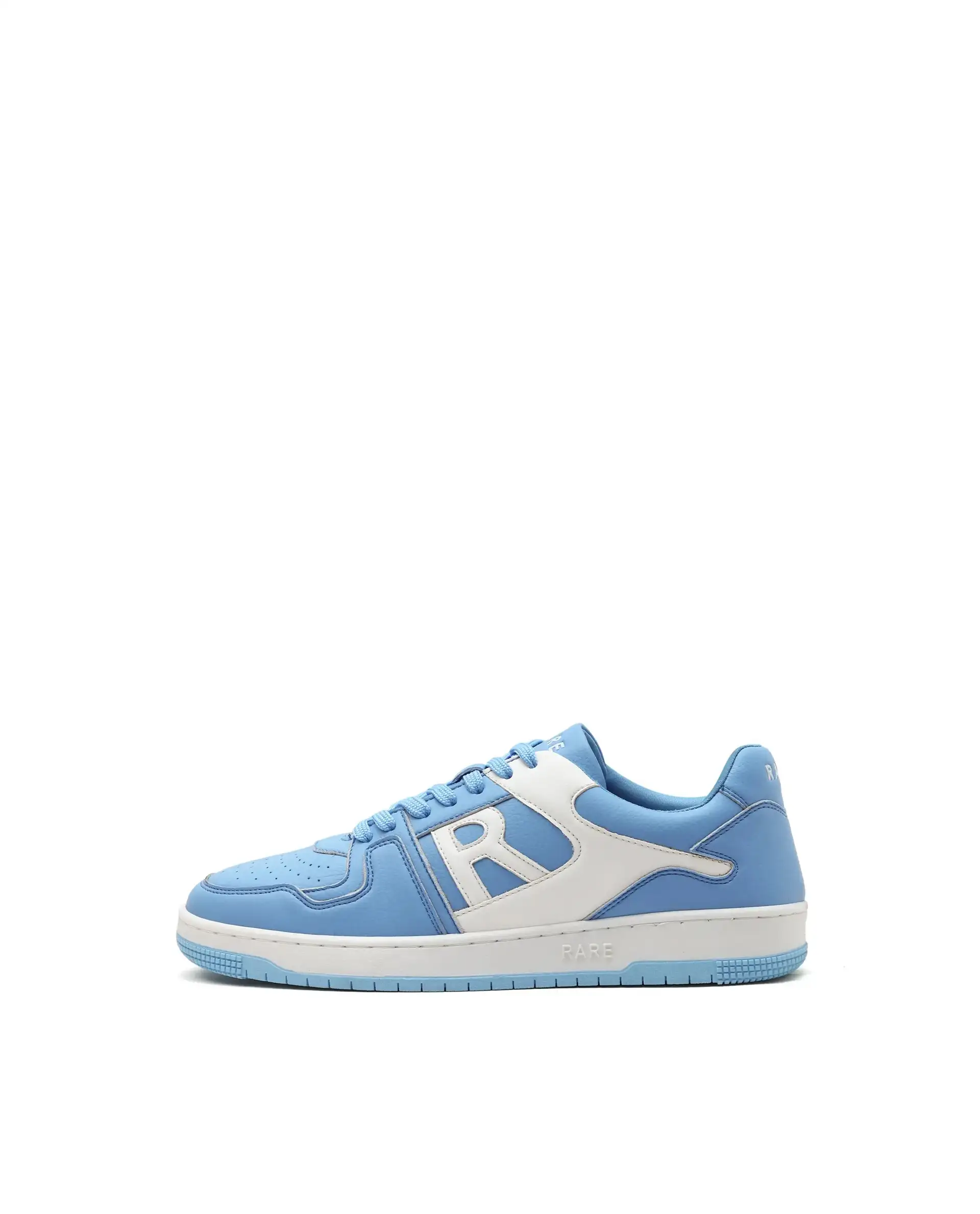 Rare Rabbit Men's Phantom Light Blue Micro Fiber Navy Causal Sneaker - Image 9