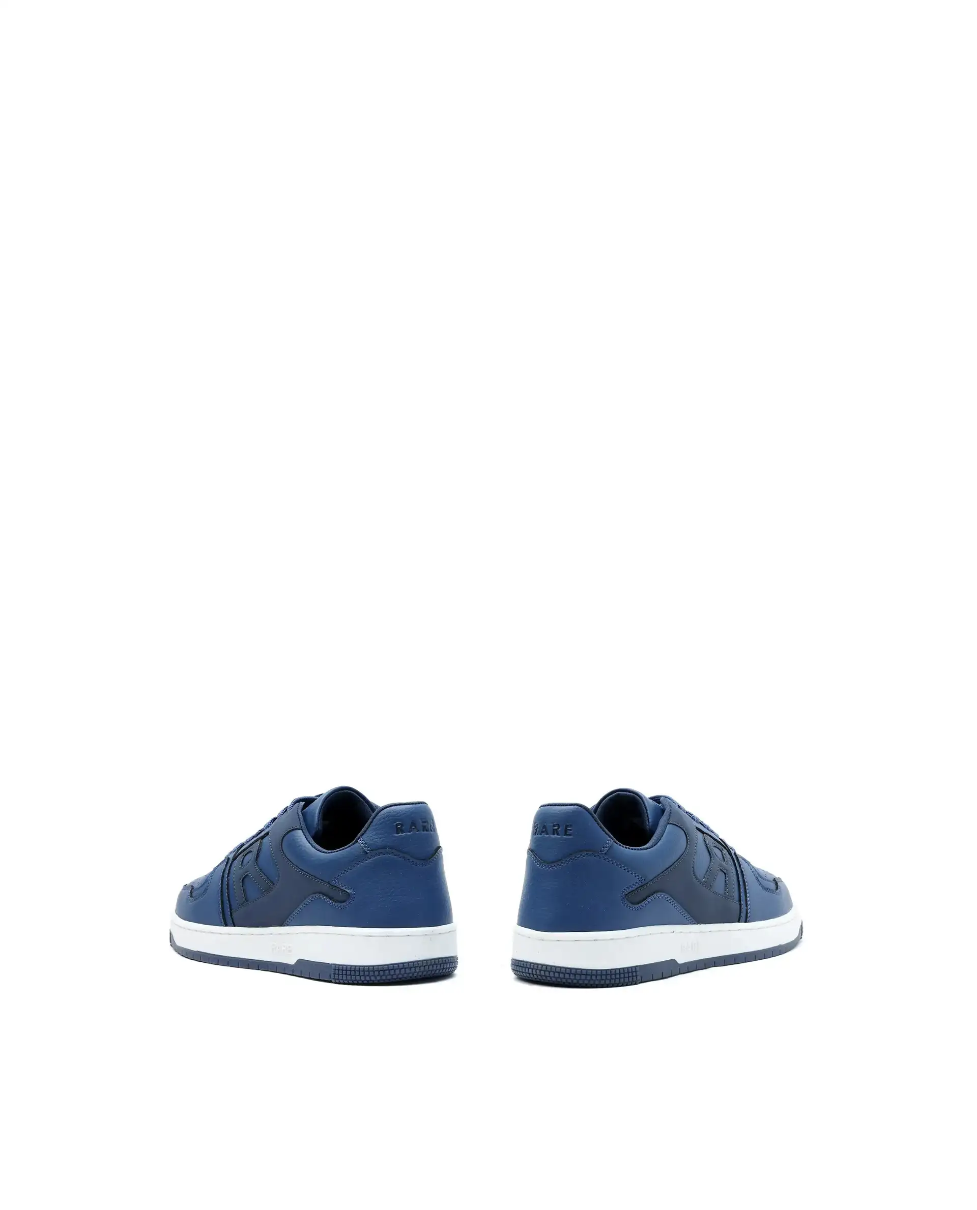 Rare Rabbit Men's Phantom Micro Fiber Navy Causal Sneaker - Image 5