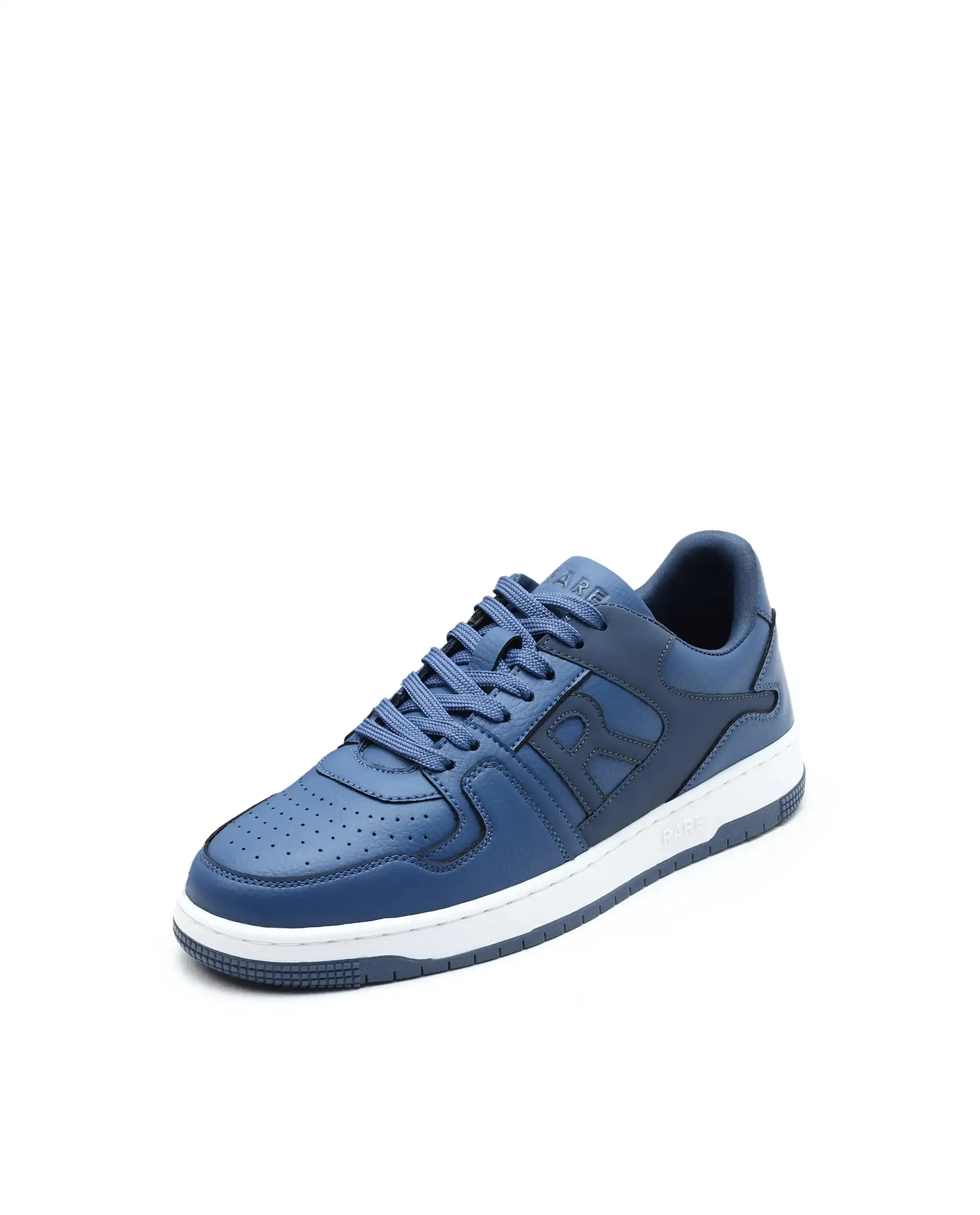Rare Rabbit Men's Phantom Micro Fiber Navy Causal Sneaker - Image 7