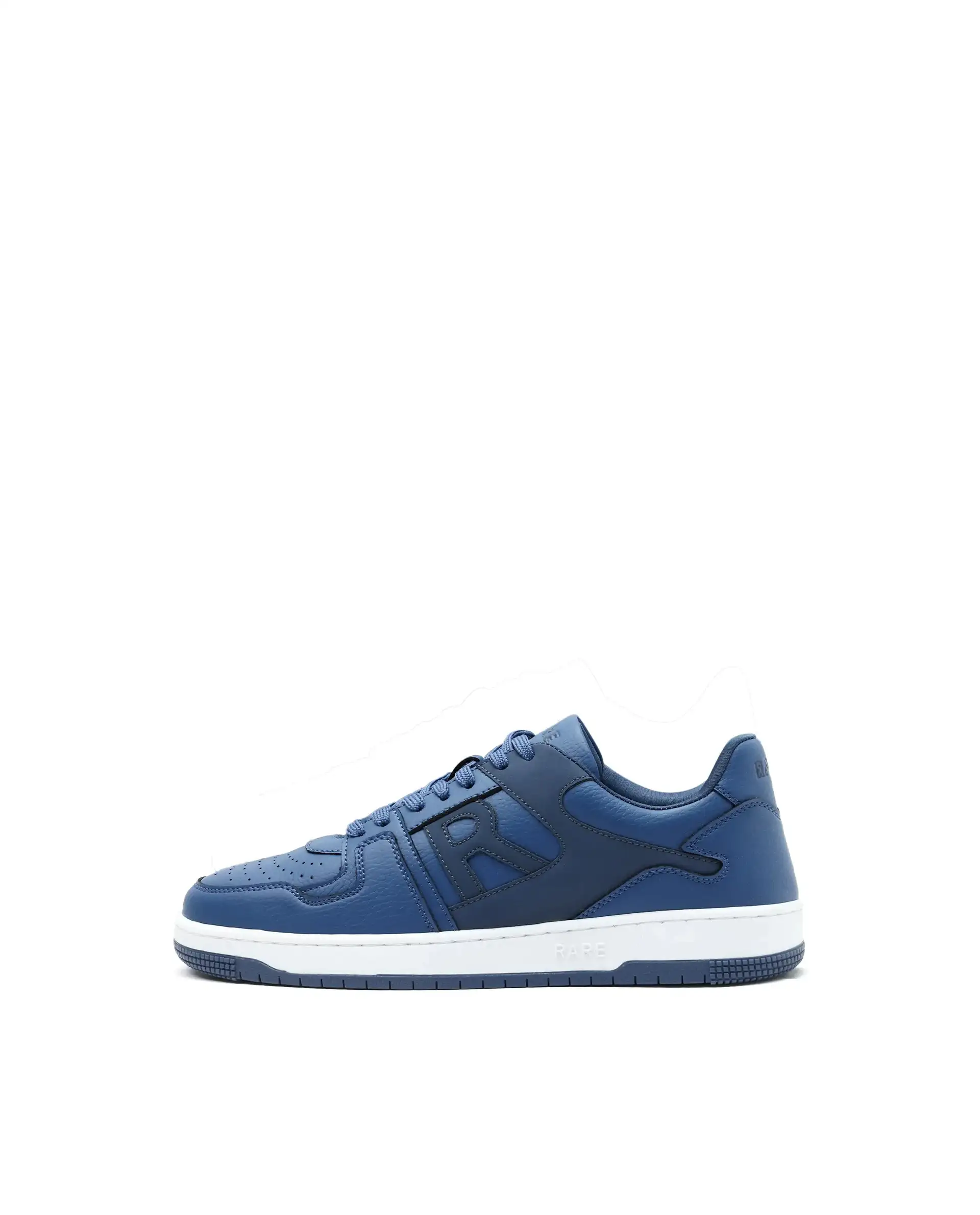 Rare Rabbit Men's Phantom Micro Fiber Navy Causal Sneaker - Image 9