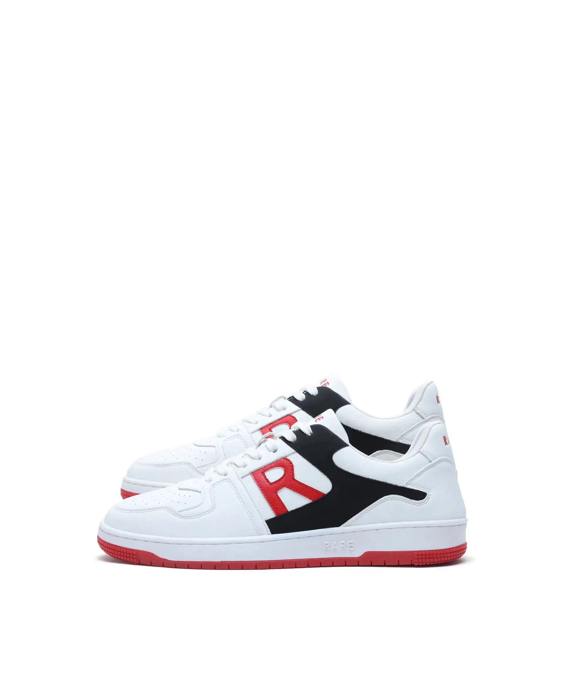 Rare Rabbit Men's Phantom Red Micro Fiber Navy Causal Sneaker - Image 5