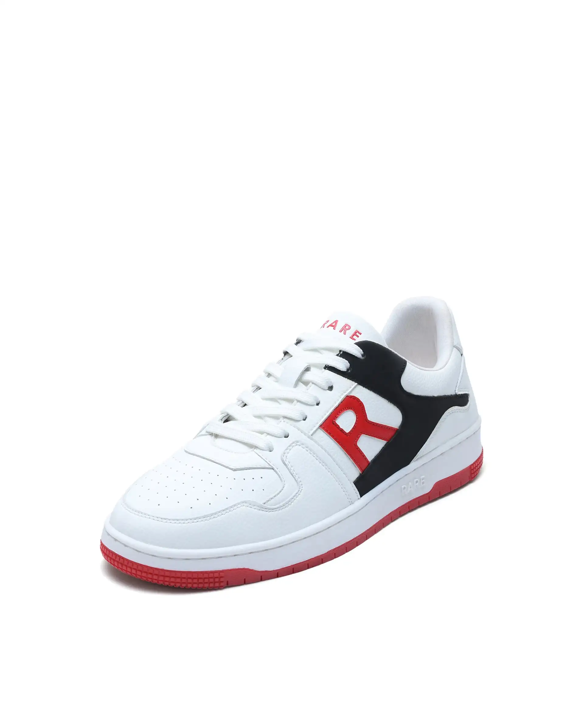 Rare Rabbit Men's Phantom Red Micro Fiber Navy Causal Sneaker - Image 7