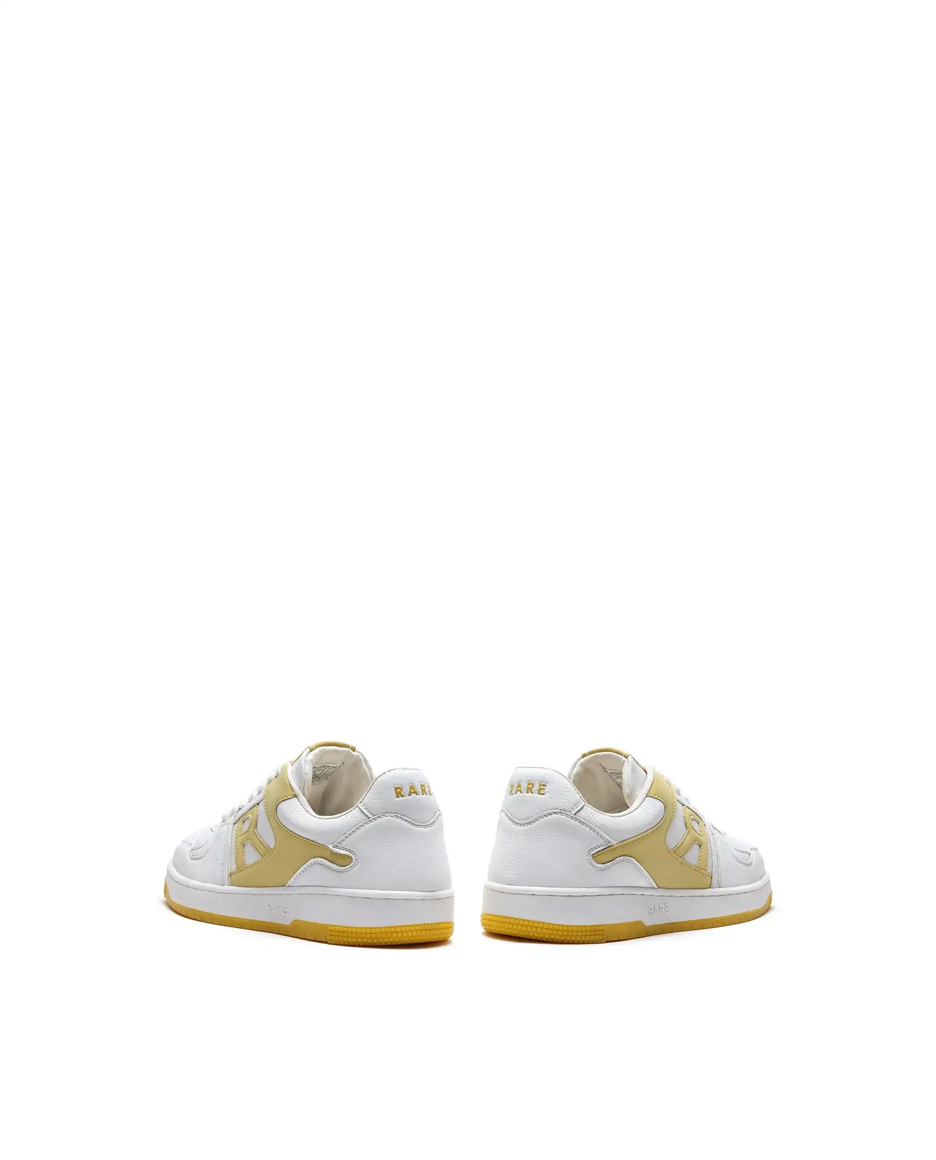Rare Rabbit Men's Phantom Yellow Micro Fiber Navy Causal Sneaker - Image 8