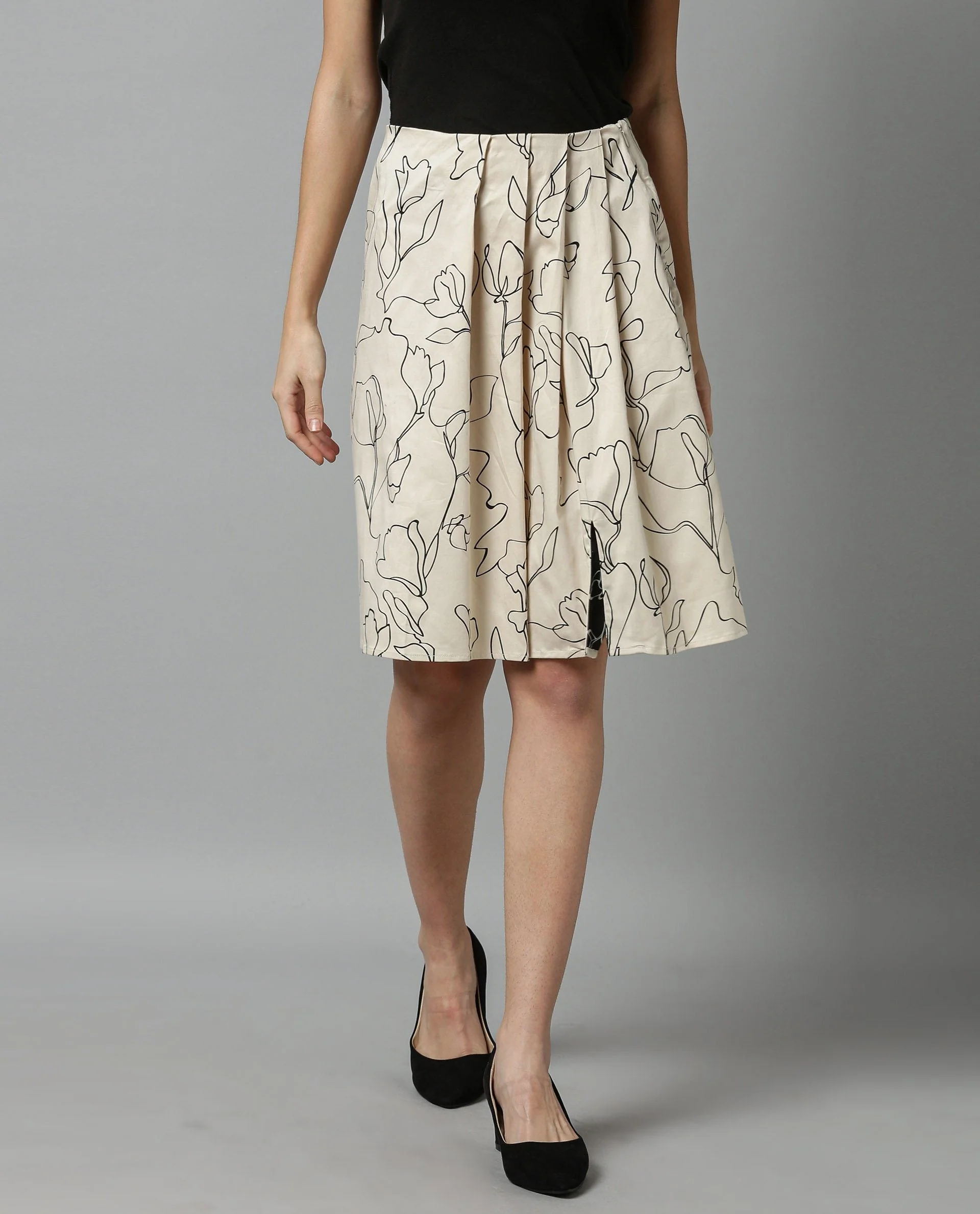 Rareism Women Pherb Offwhite Skirt - Image 7