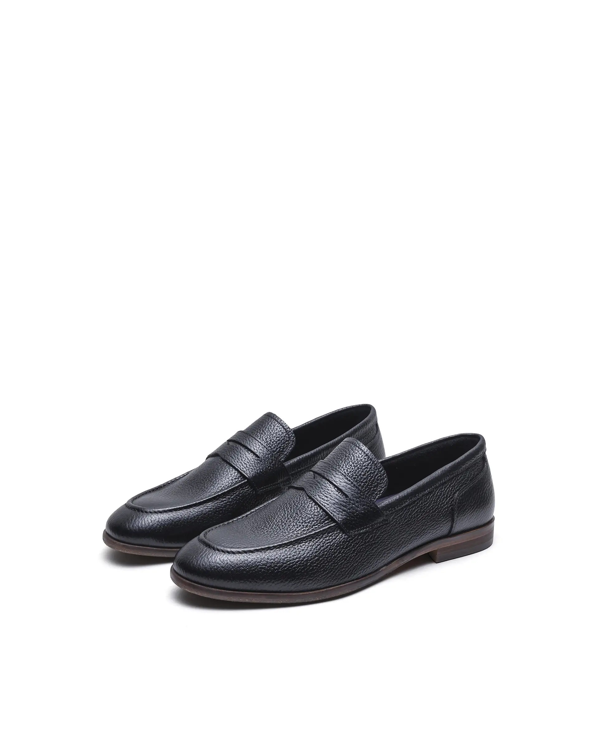 Rare Rabbit Men's Pinch Black Leather Mocassin - Image 2