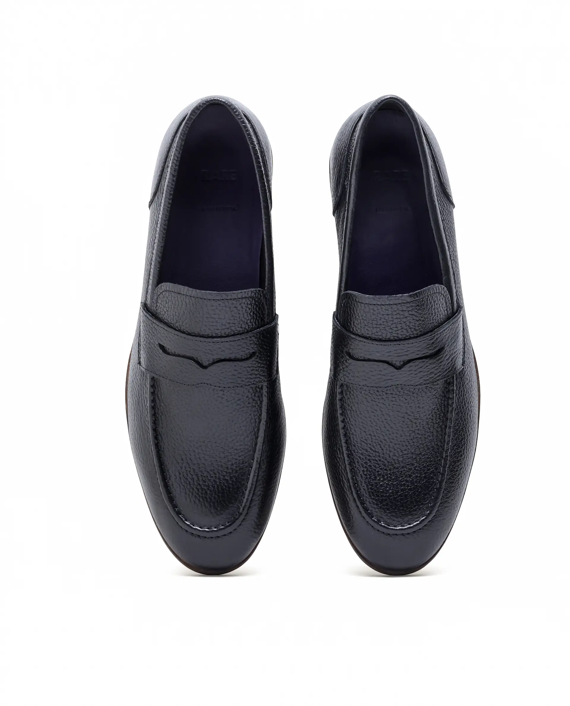 Rare Rabbit Men's Pinch Black Leather Mocassin - Image 4