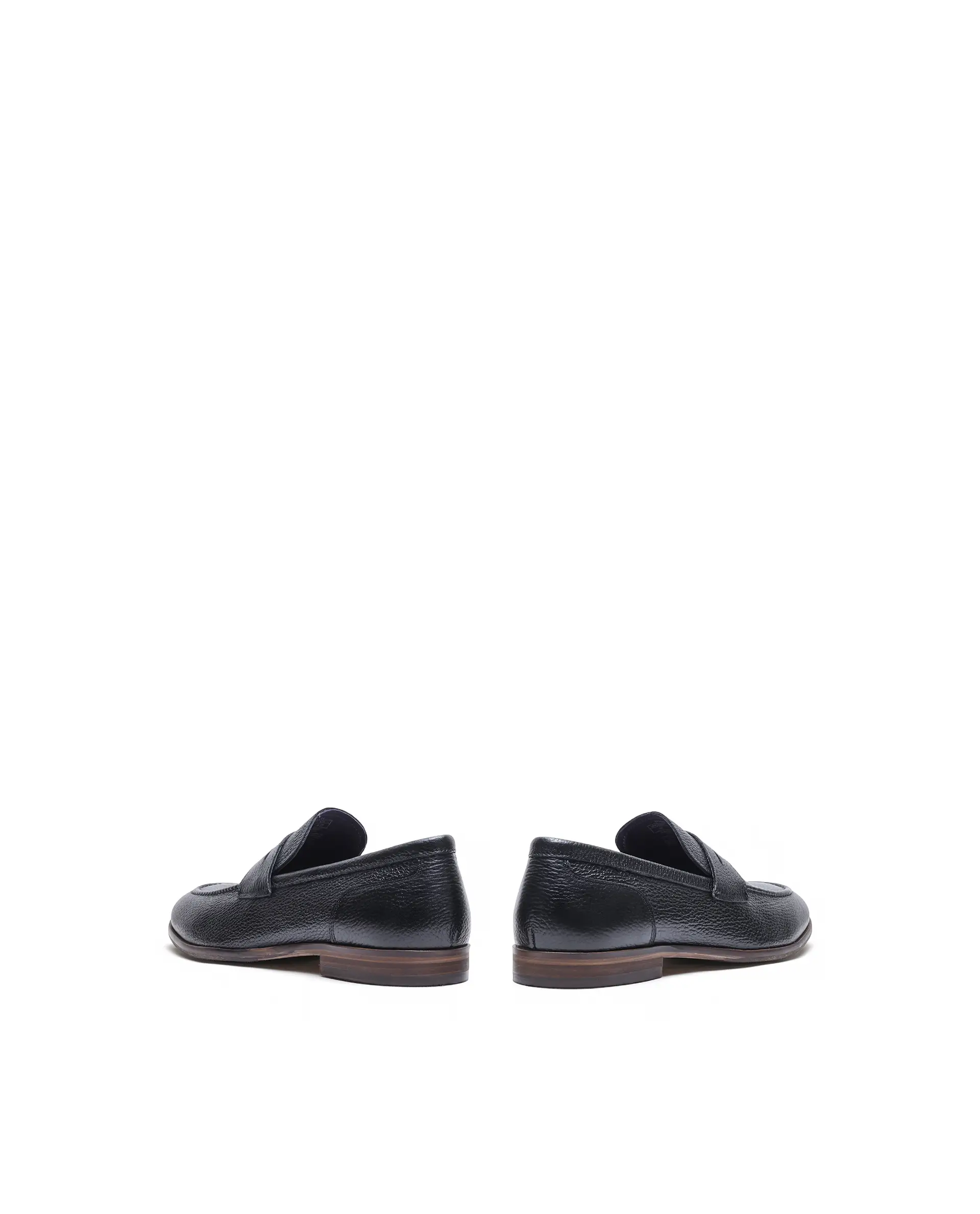 Rare Rabbit Men's Pinch Black Leather Mocassin - Image 5