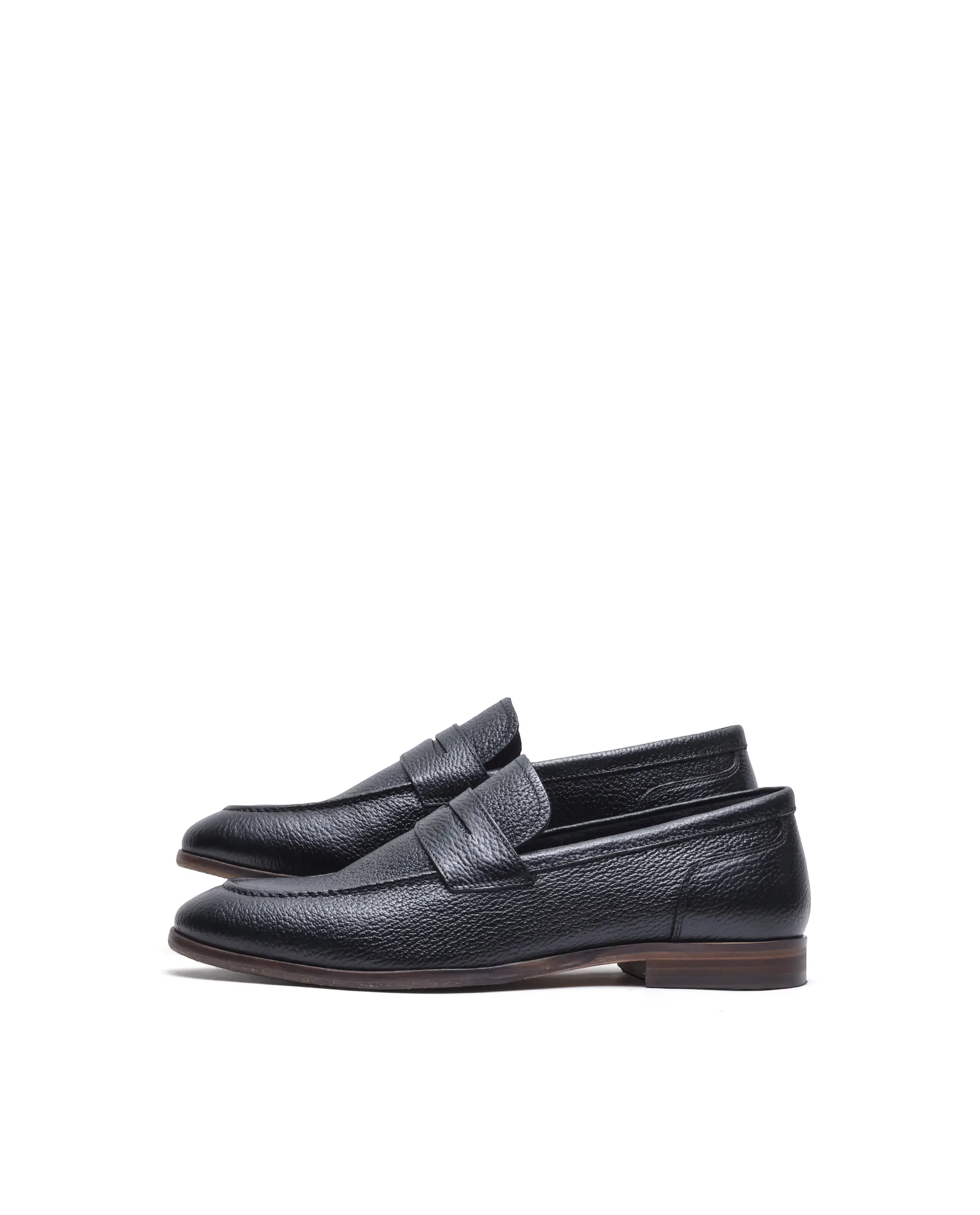 Rare Rabbit Men's Pinch Black Leather Mocassin - Image 6