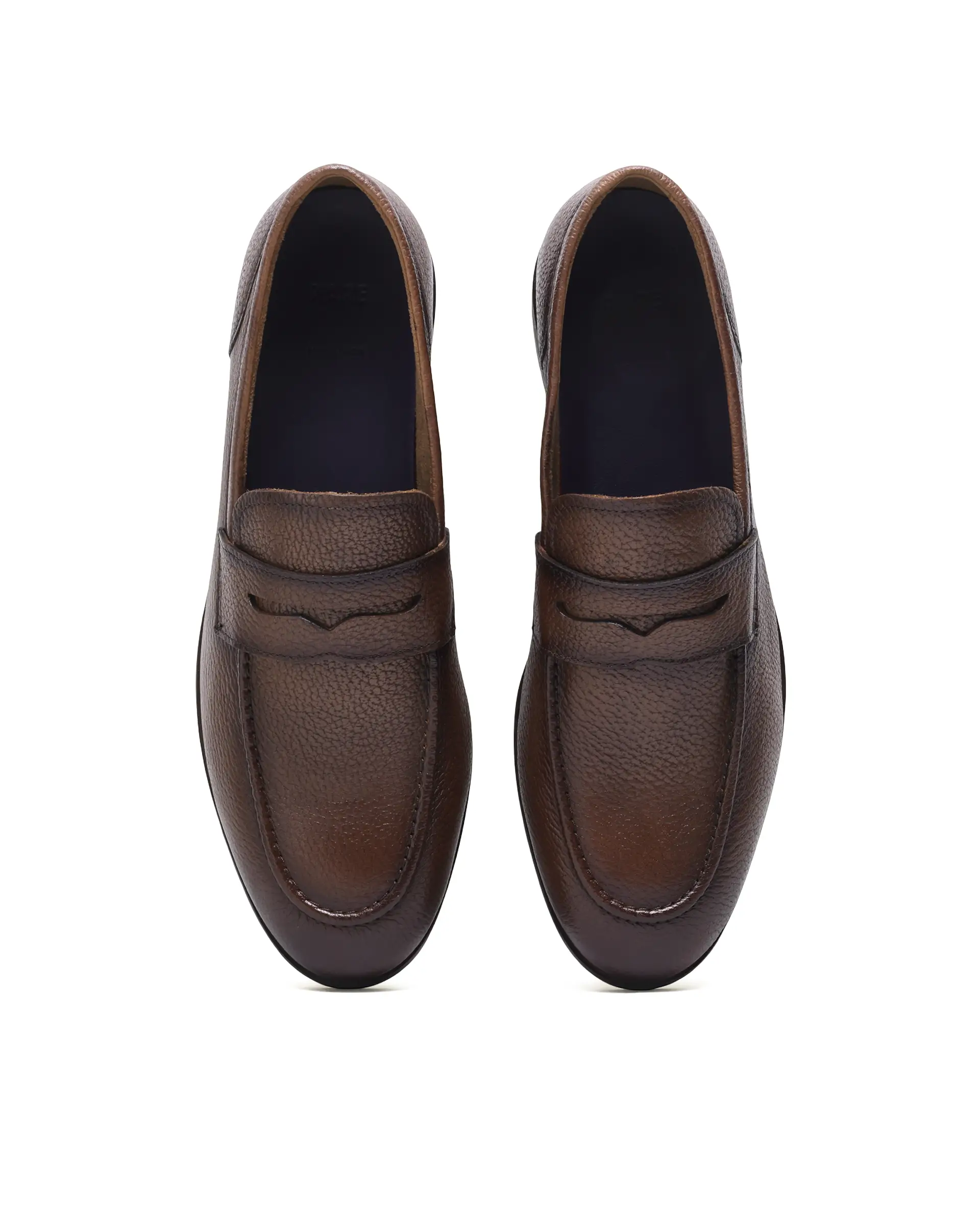 Rare Rabbit Men's Pinch Tan Leather Mocassin - Image 4