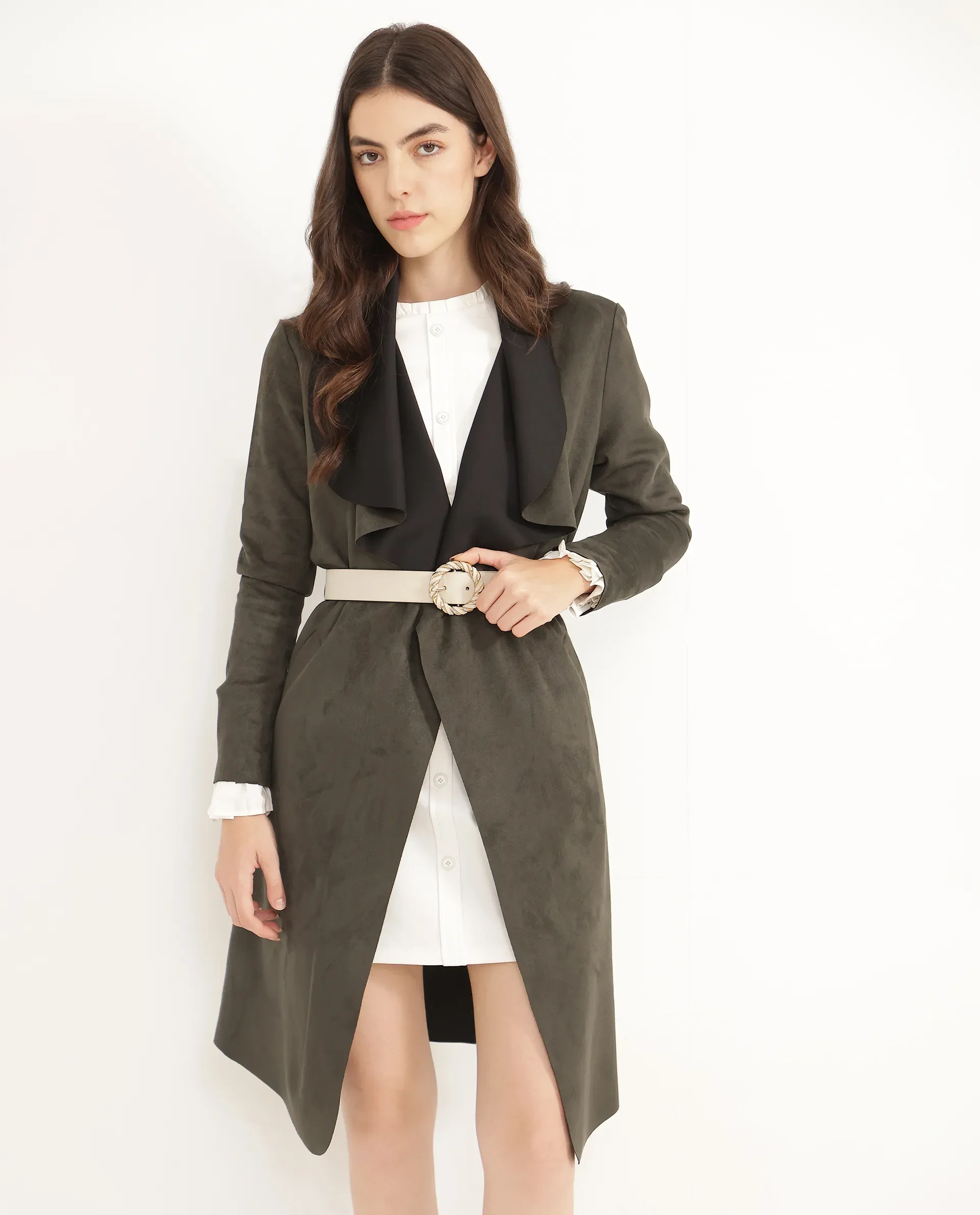 Rareism Women Pine Black Belt - Image 4