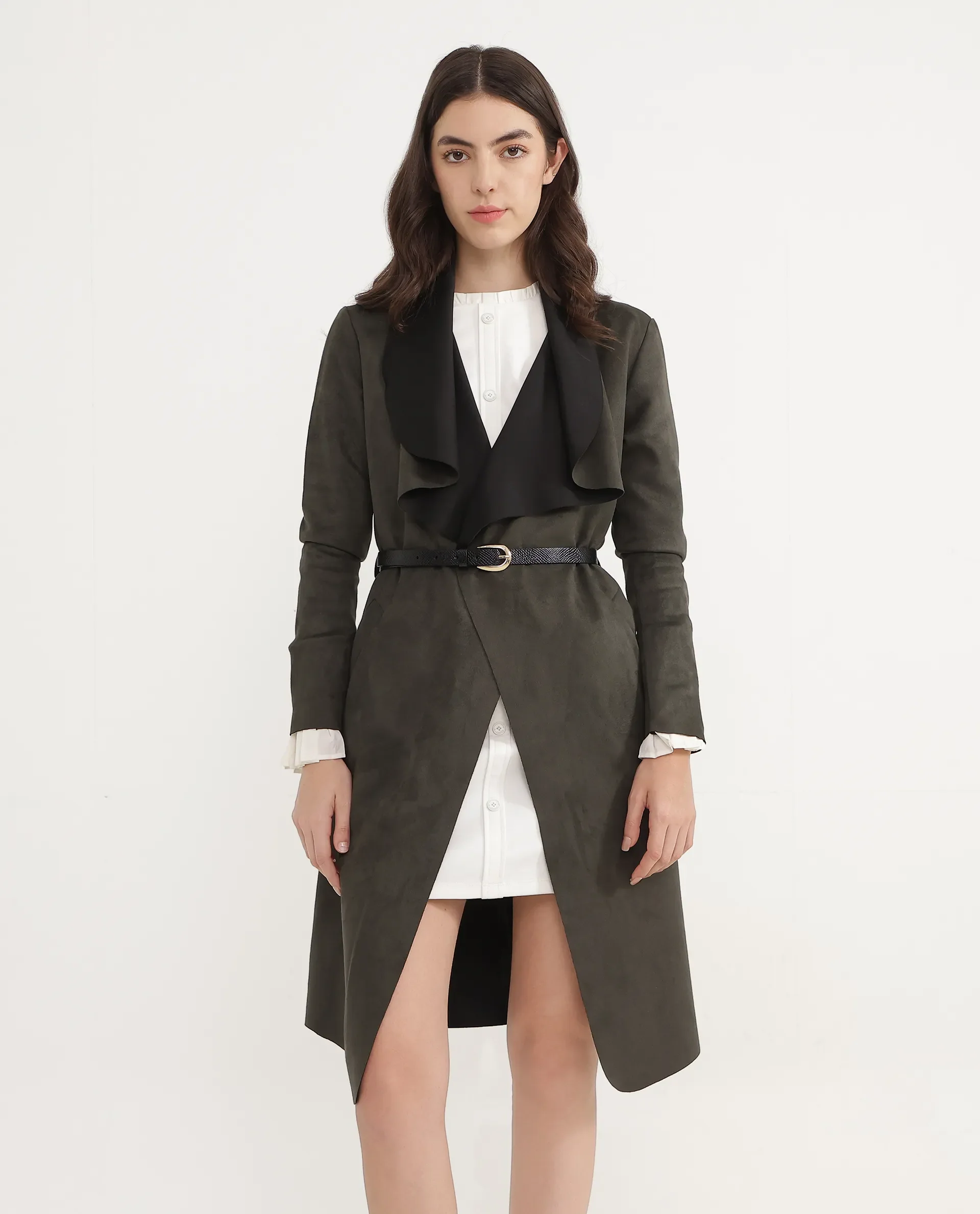 Rareism Women Pine Black Belt - Image 5