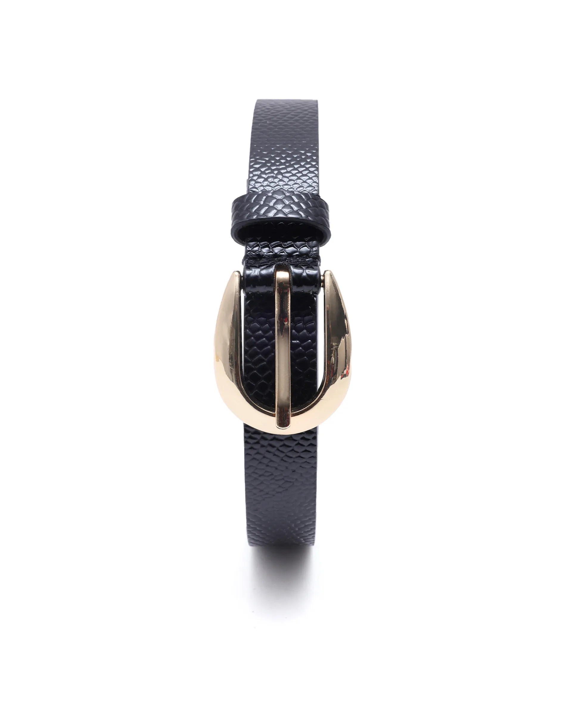 Rareism Women Pine Black Belt - Image 6