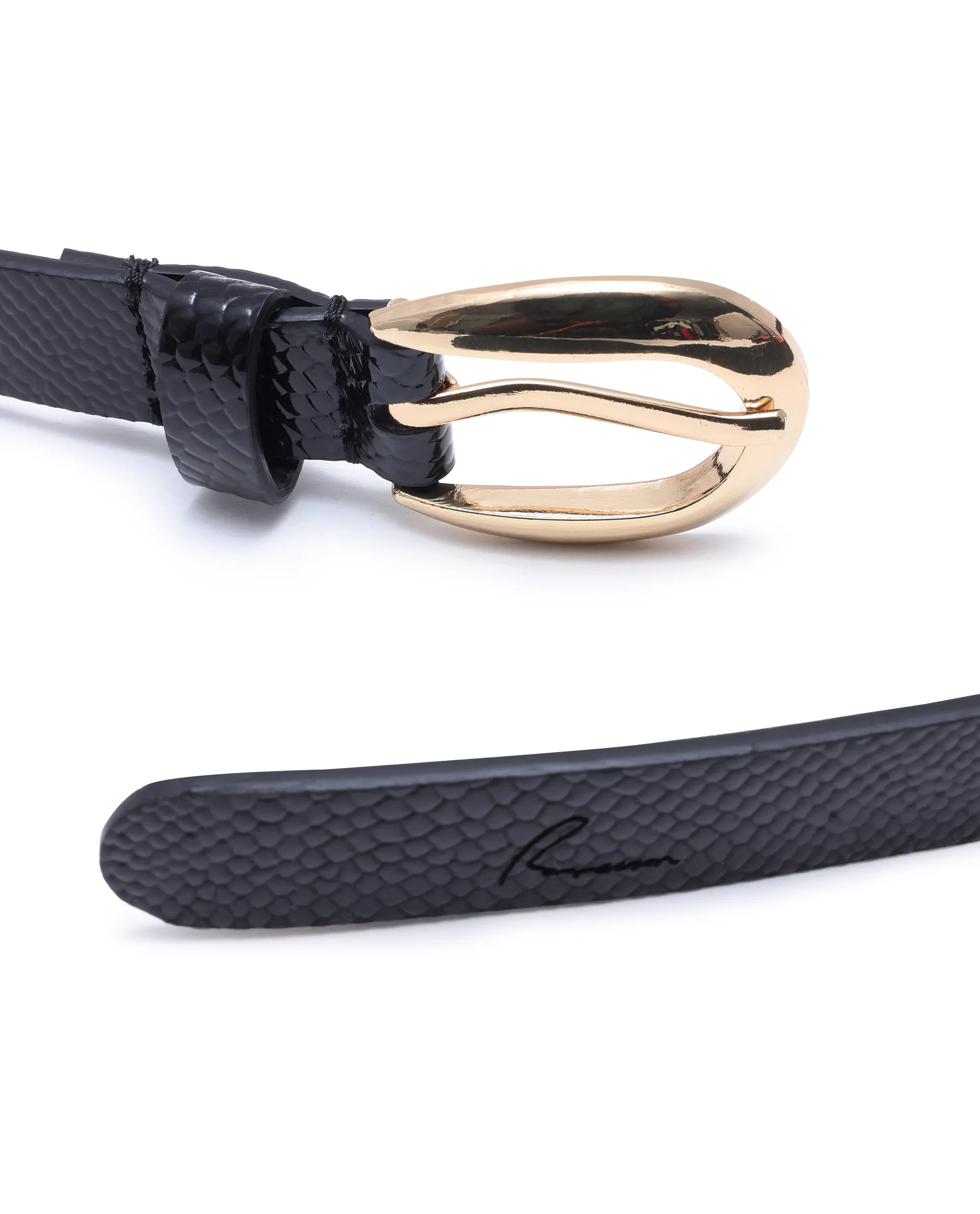 Rareism Women Pine Black Belt - Image 8
