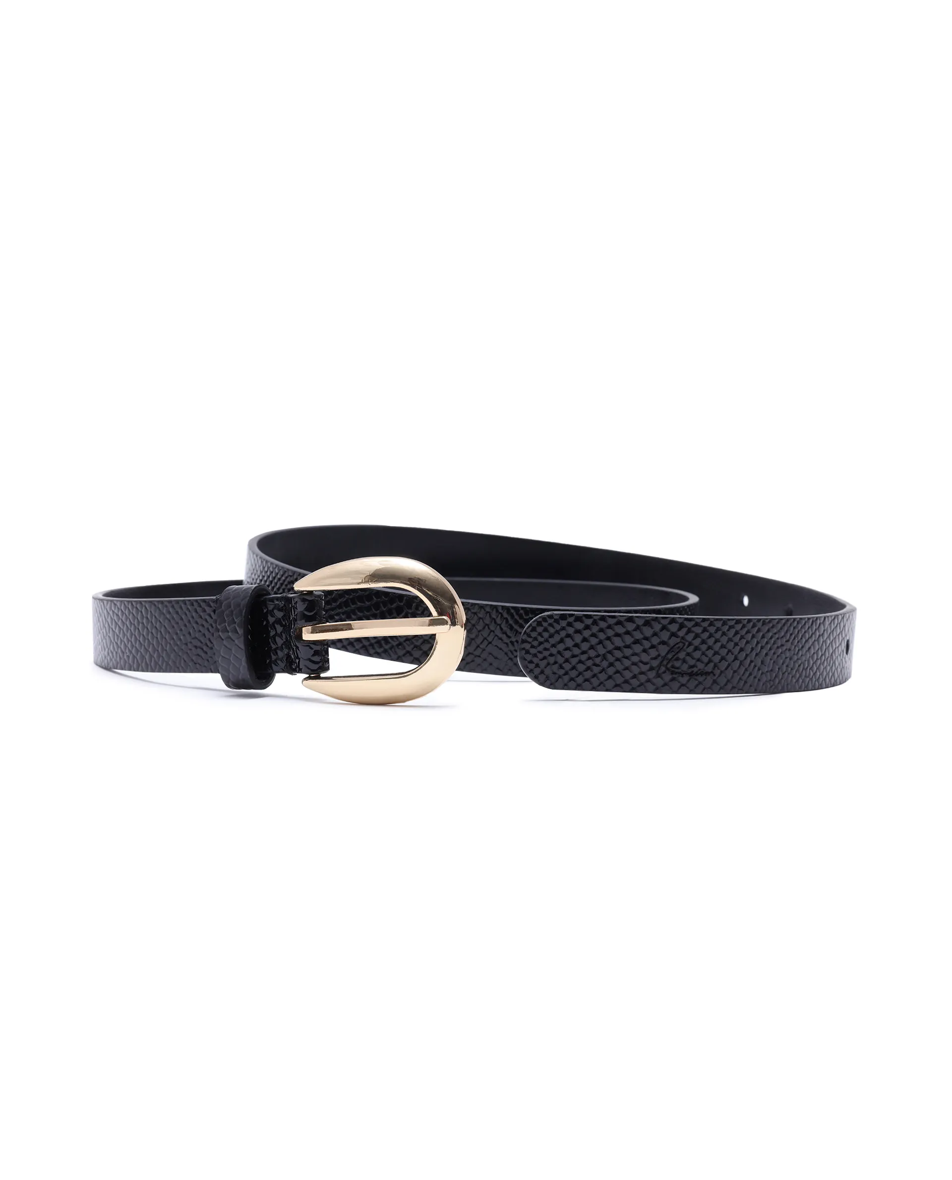 Rareism Women Pine Black Belt - Image 9