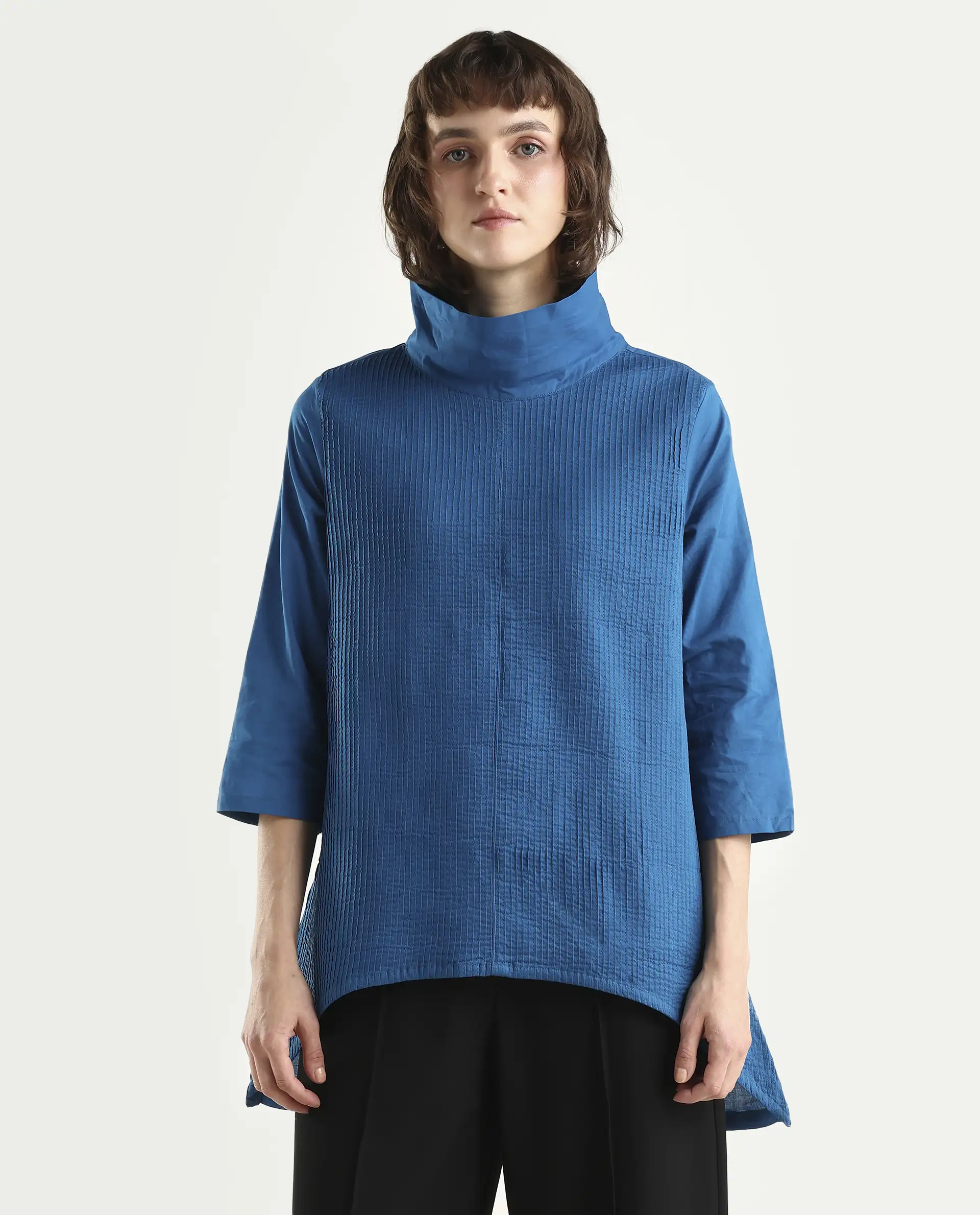 Rareism Women's Pins Blue Top - Image 3